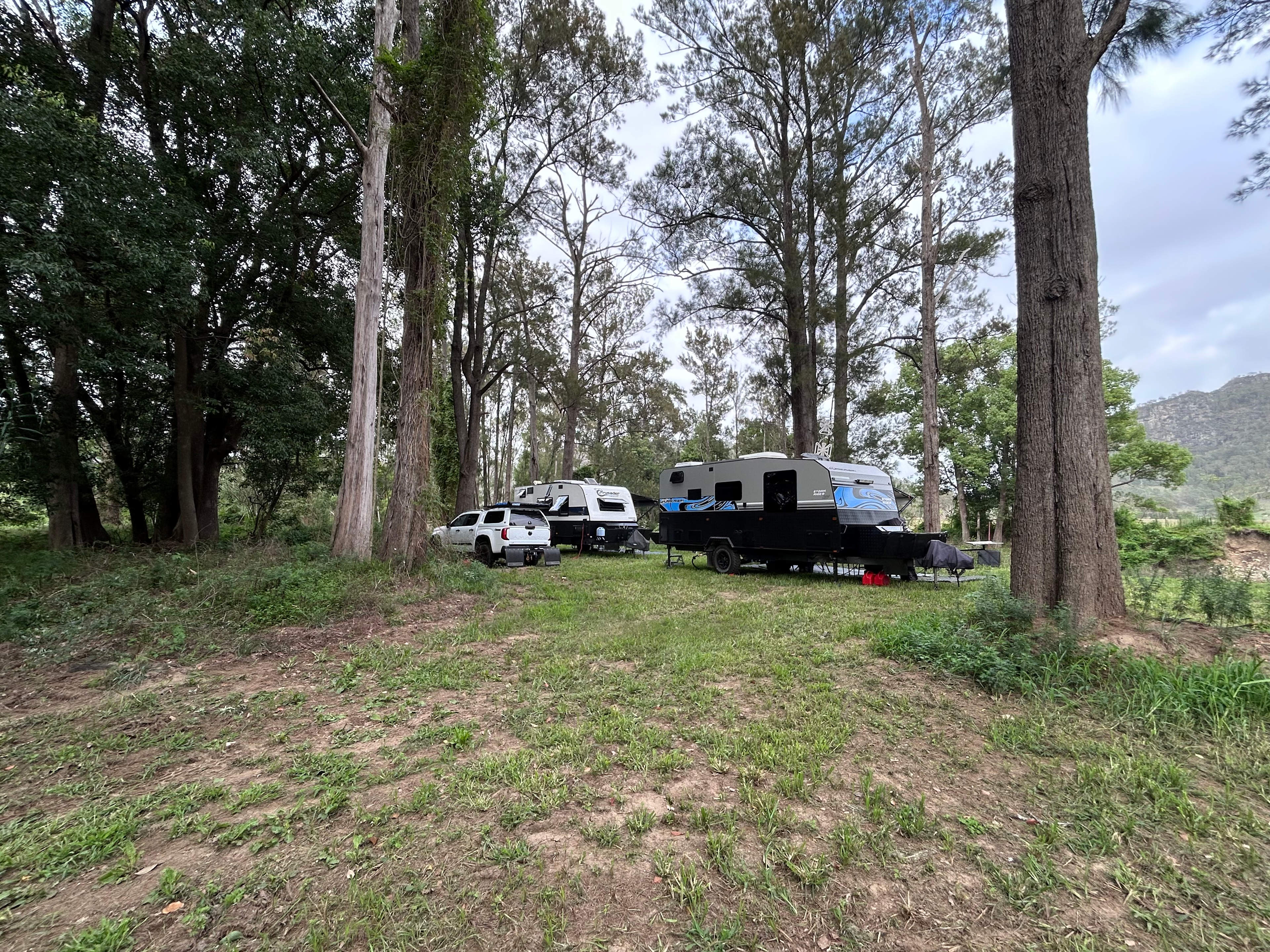 Plenty of room at the site.