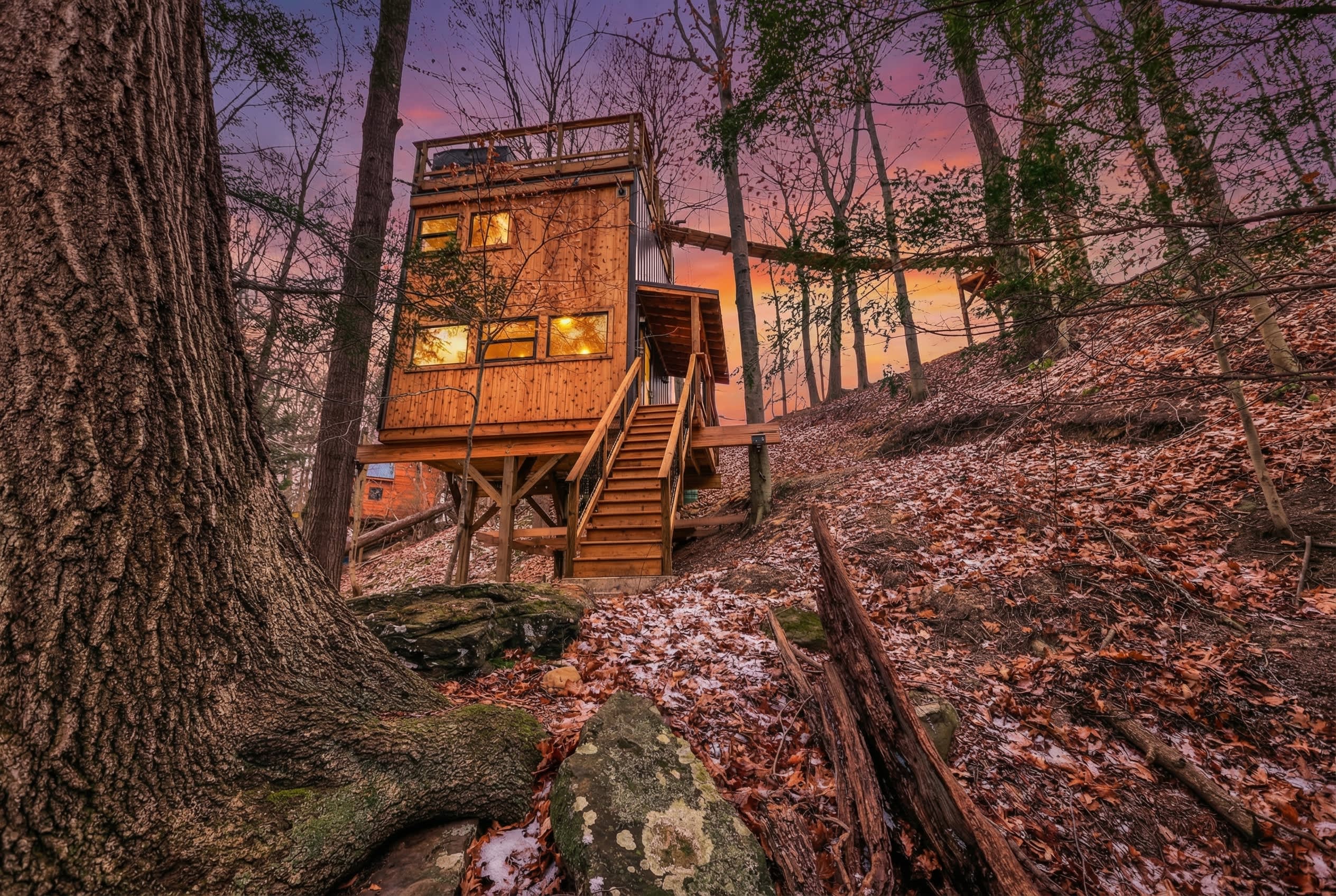 The Hocking Hills Treehouse Resort