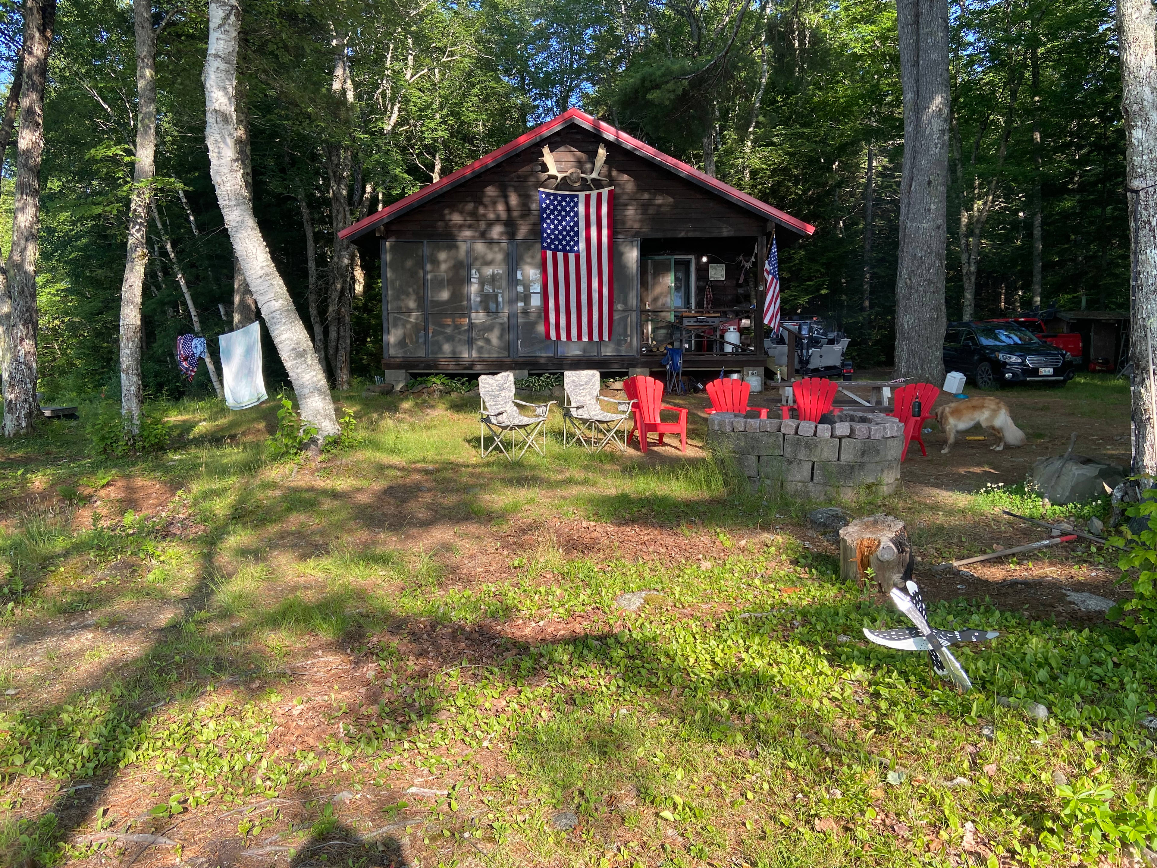 Bear Point on Upper Lead Mt Pond