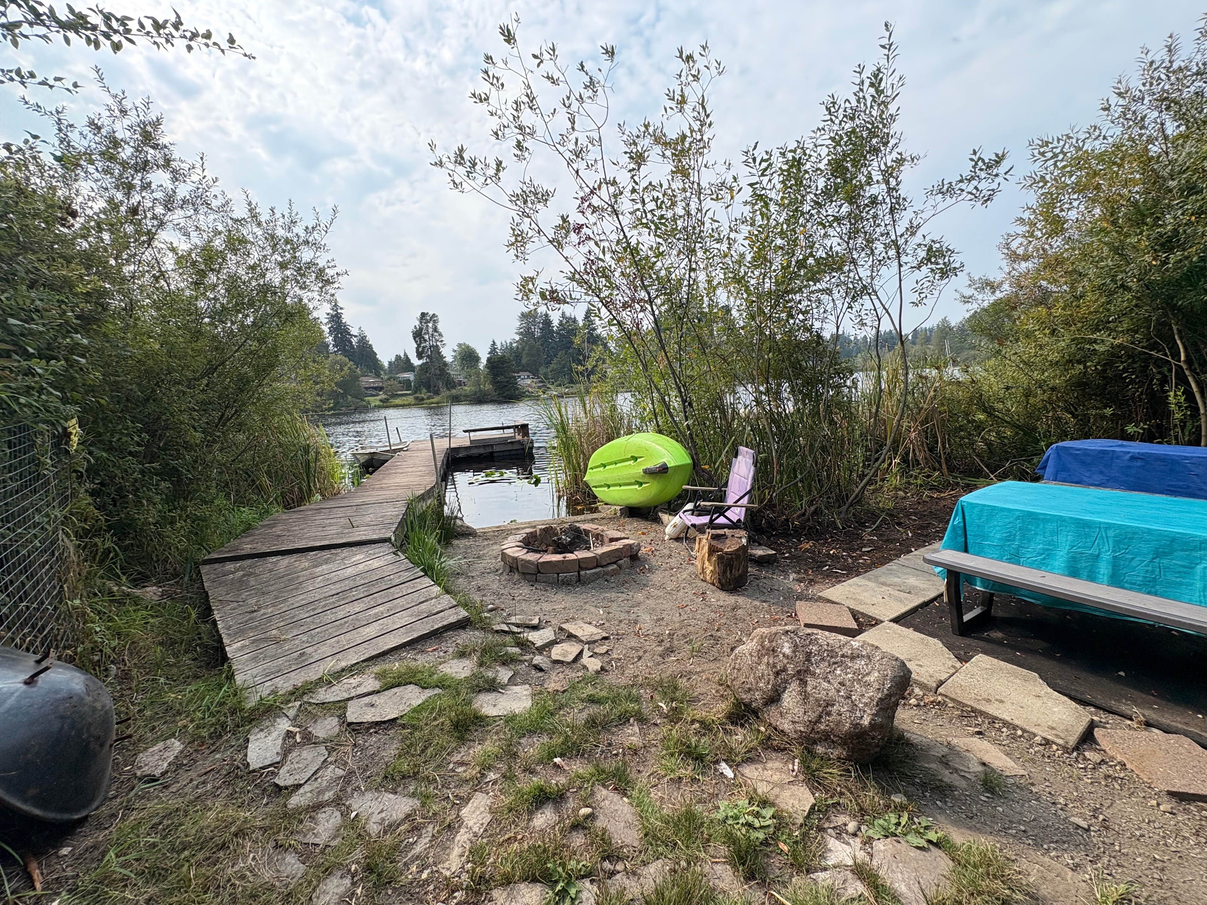 Serene Lake Views Terrific Location