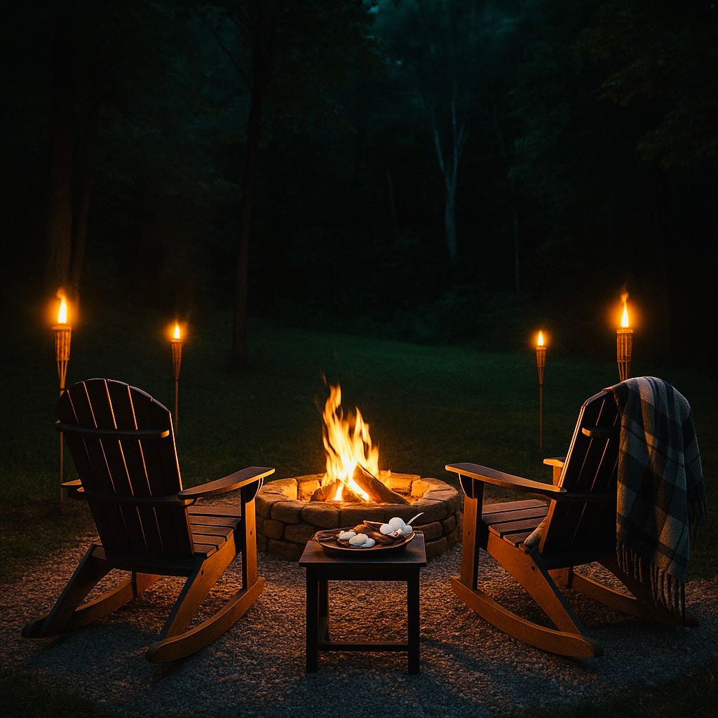 Wooded Luxury Glamping Tent