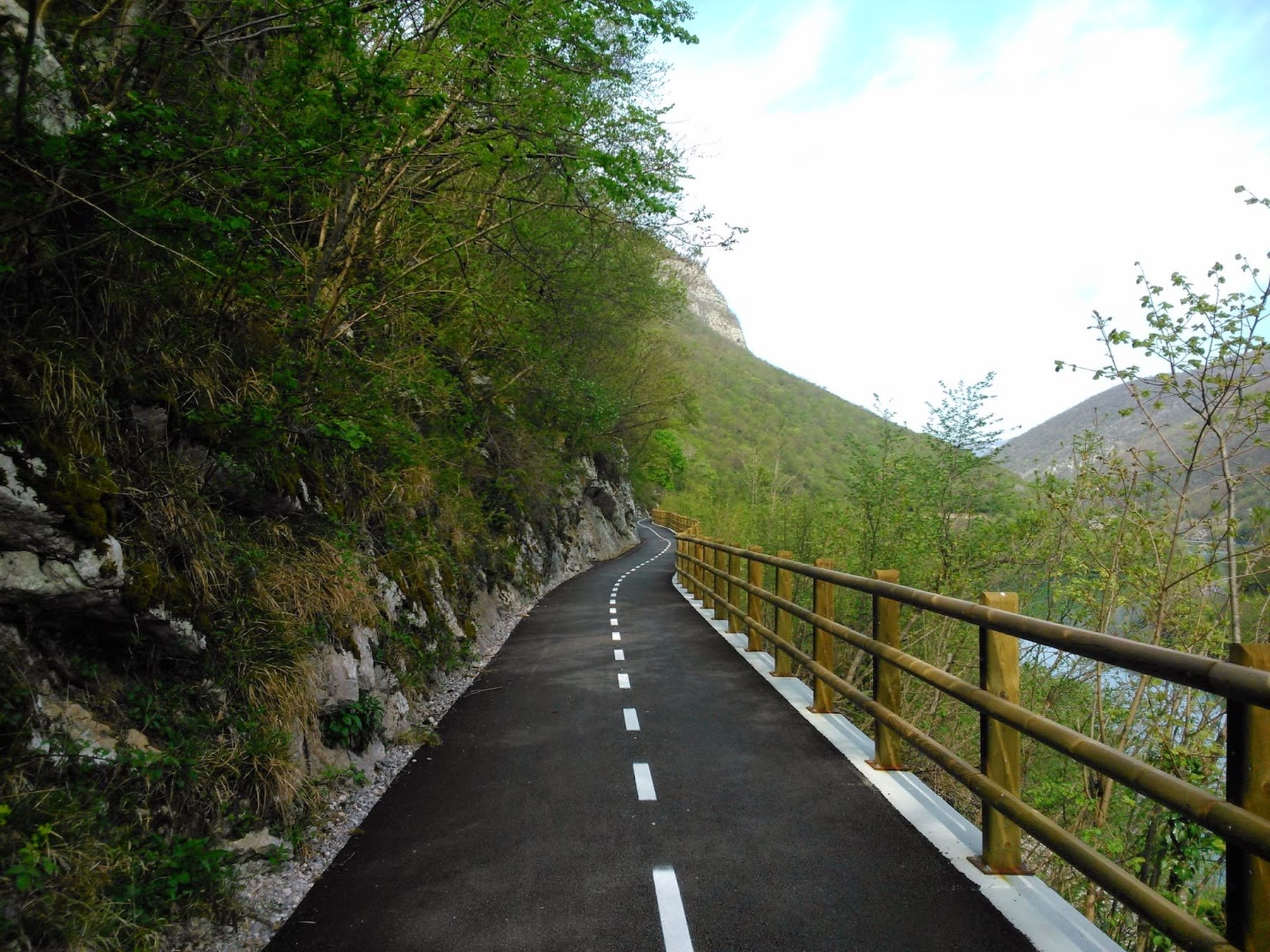 Motorhome Space and River Soča