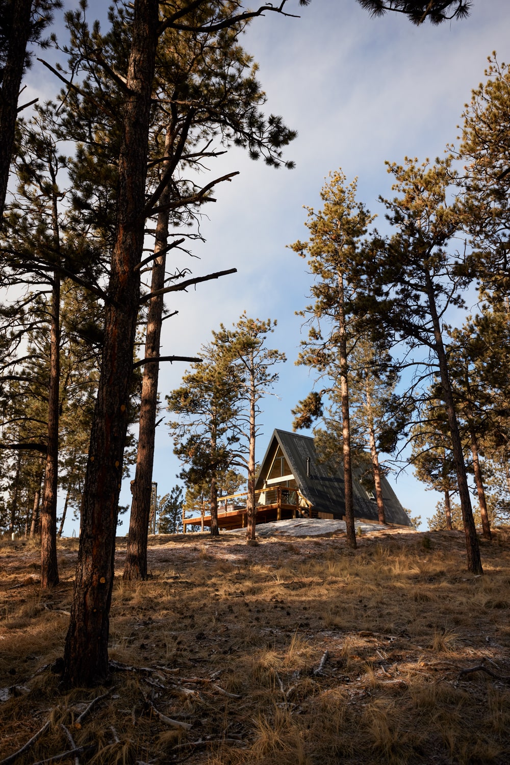 Scandinavian A-frame with Hot tub