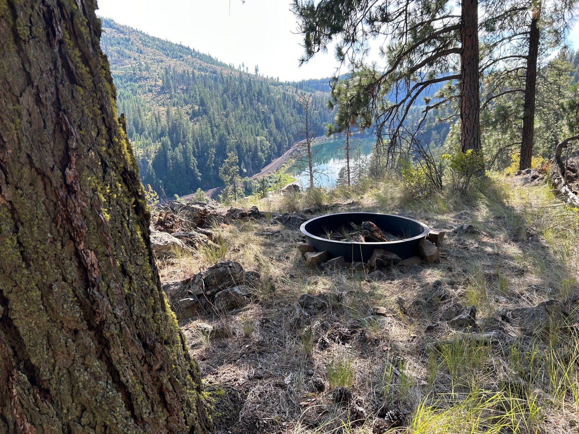 Mountainous River Camp