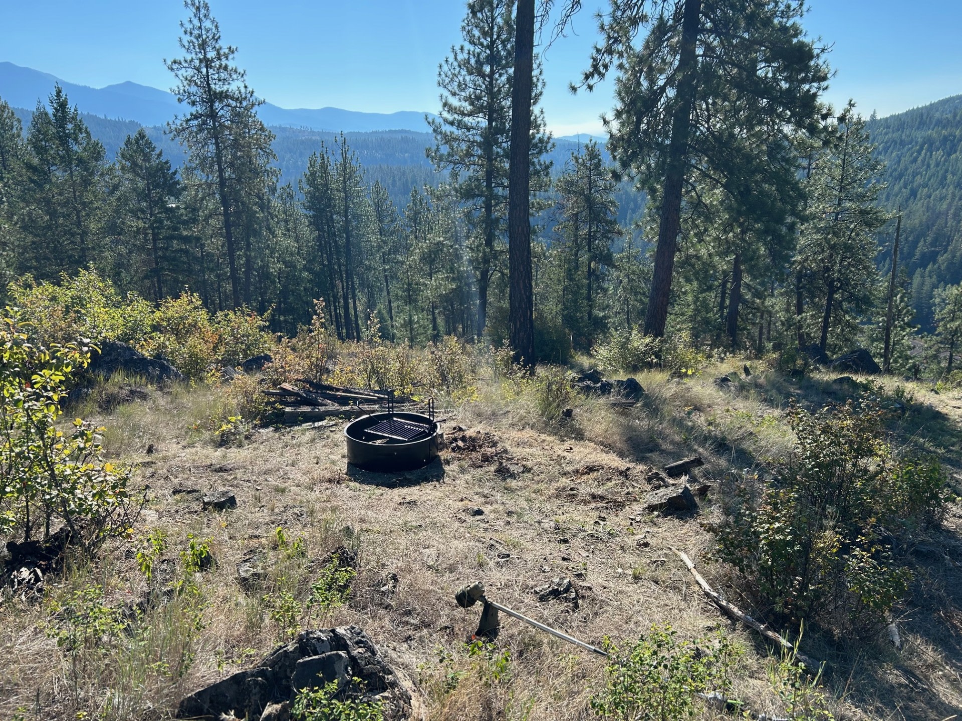 Mountainous River Camp