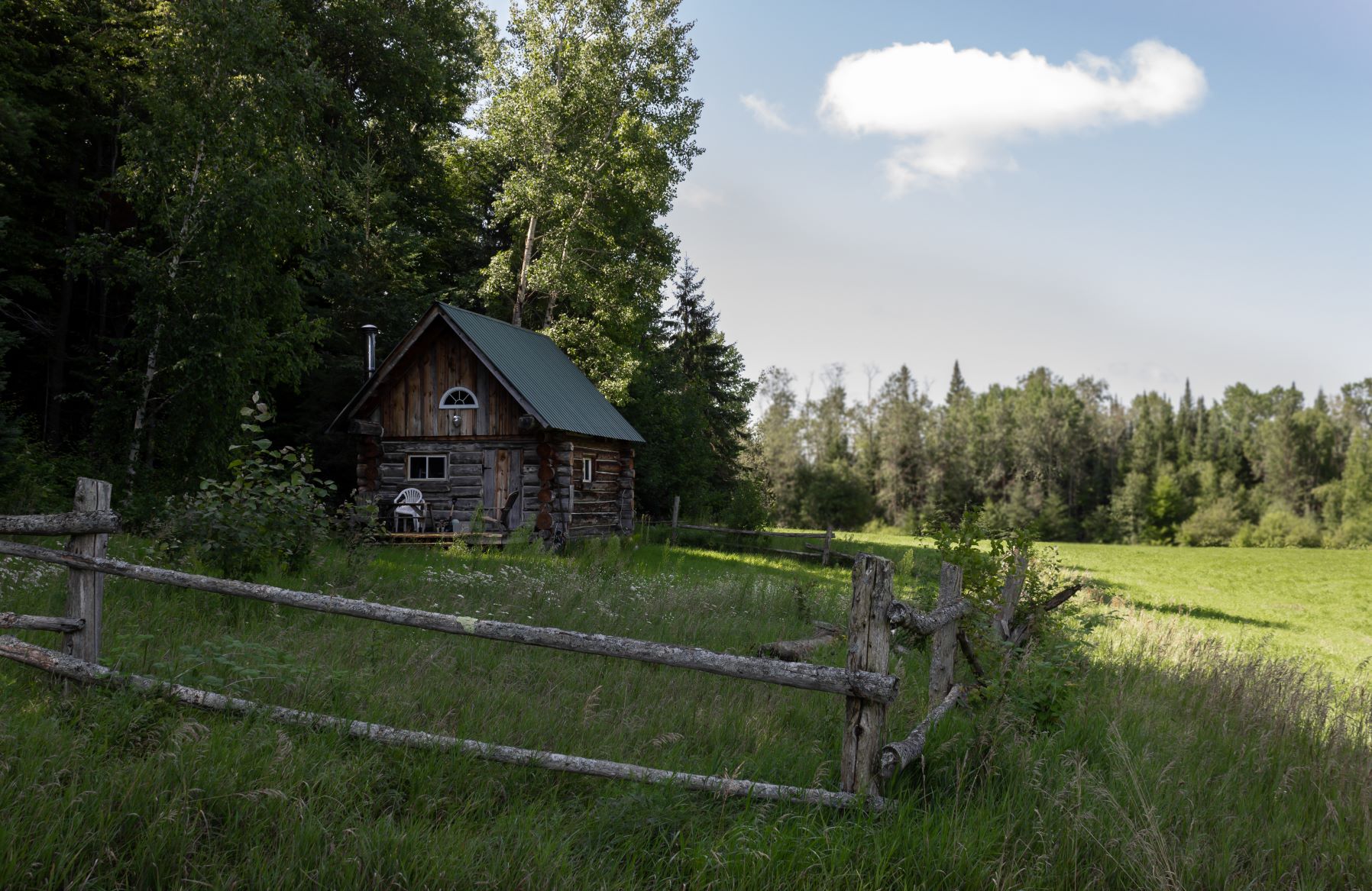 Hidden Valley Log Cabin + Tenting