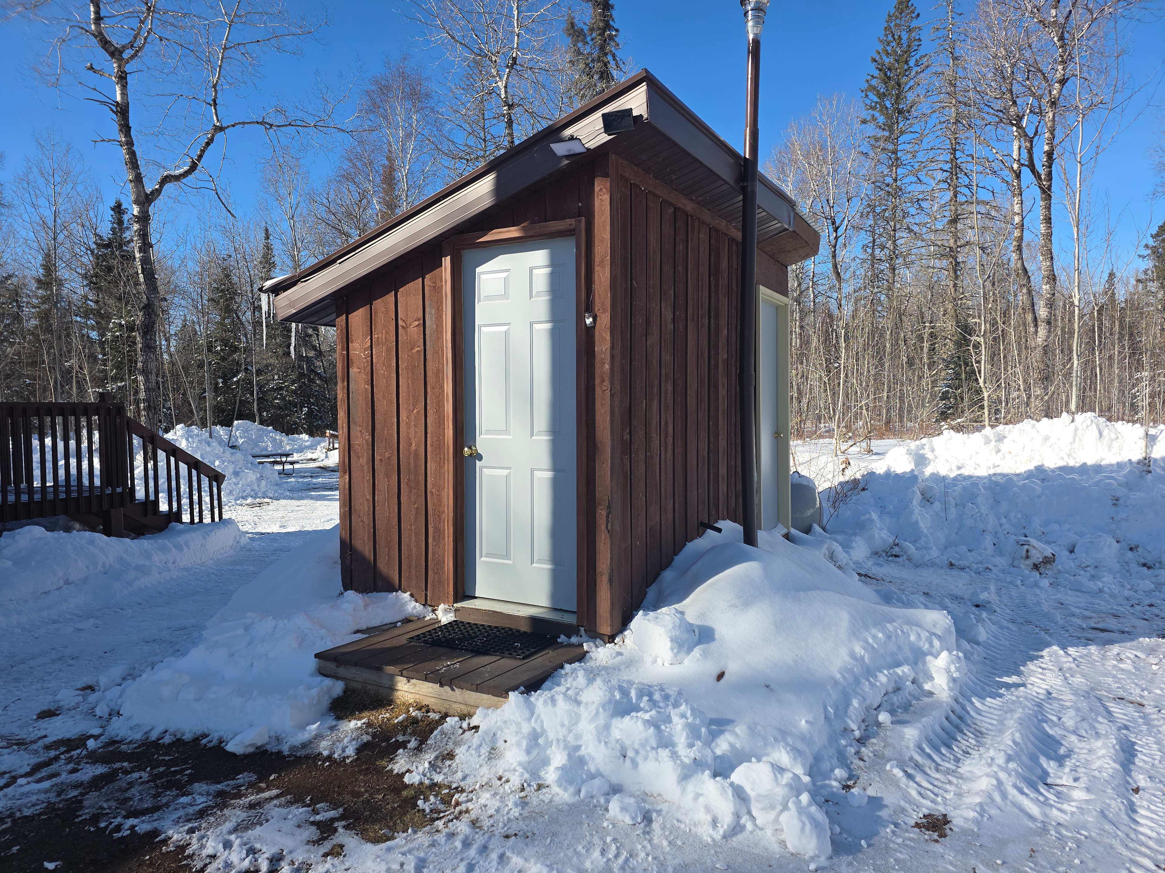 Outhouse.