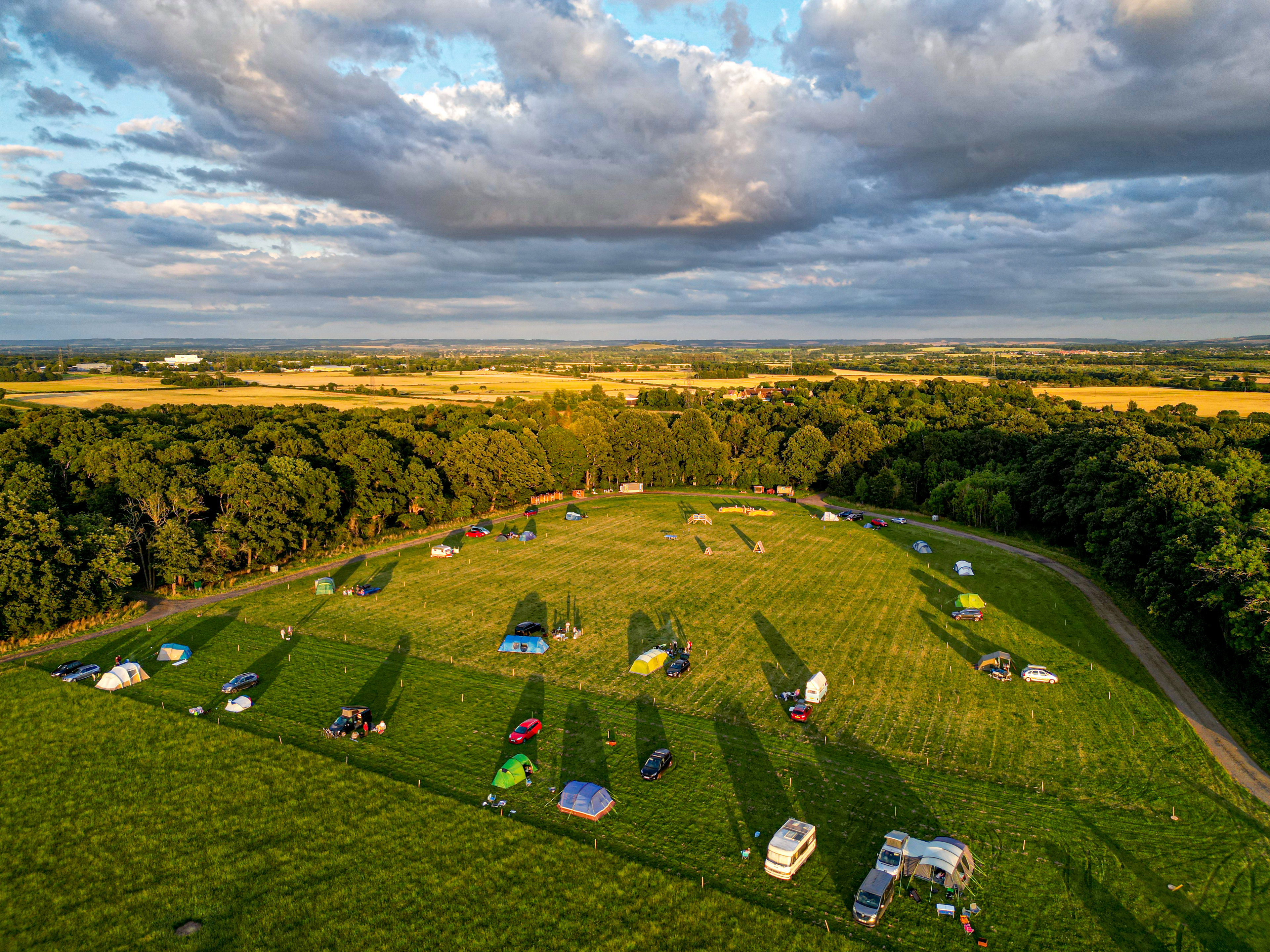 High Lodge Farm campsite