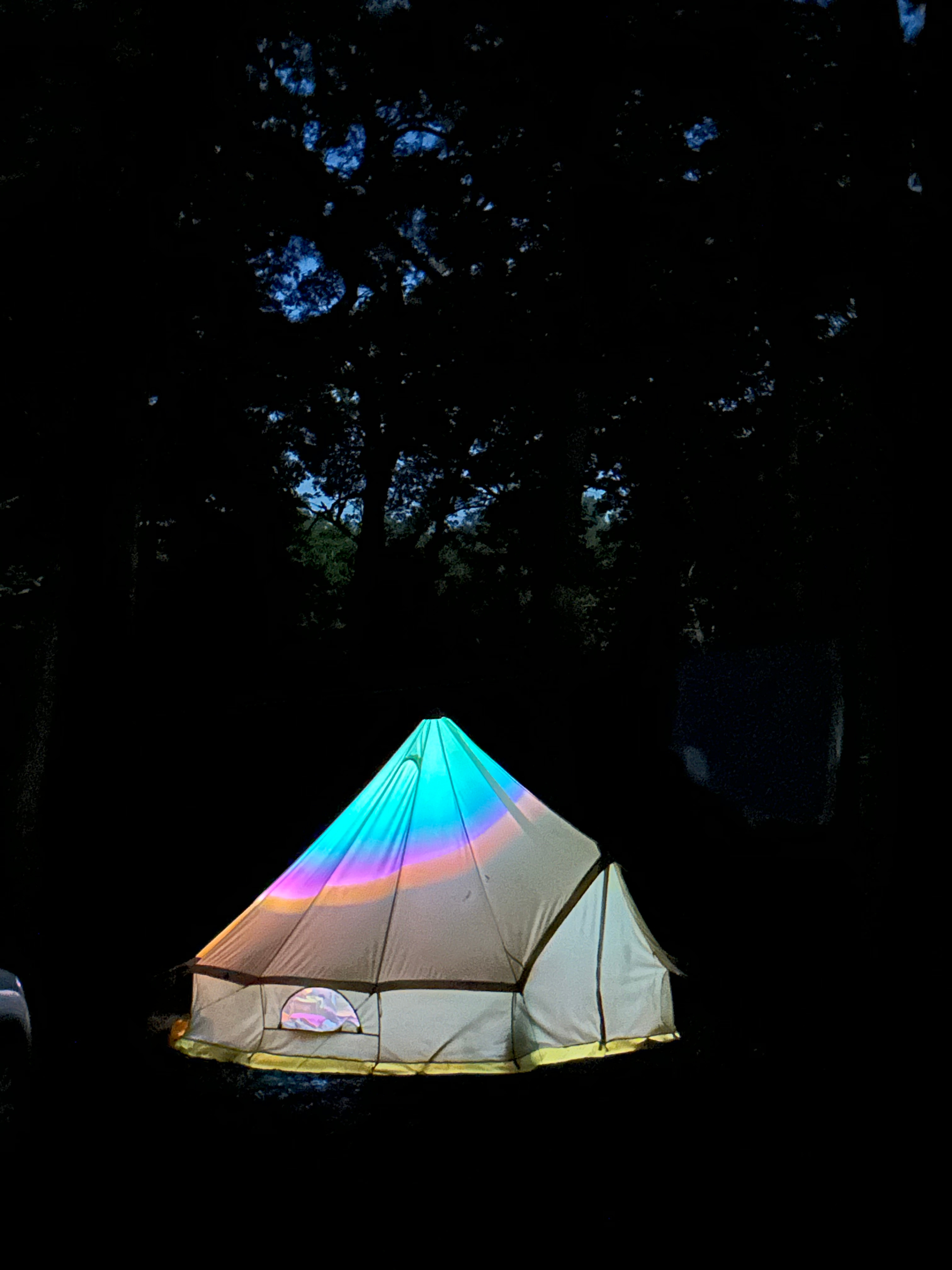 Bell Tent - can be rented for an extra fee 