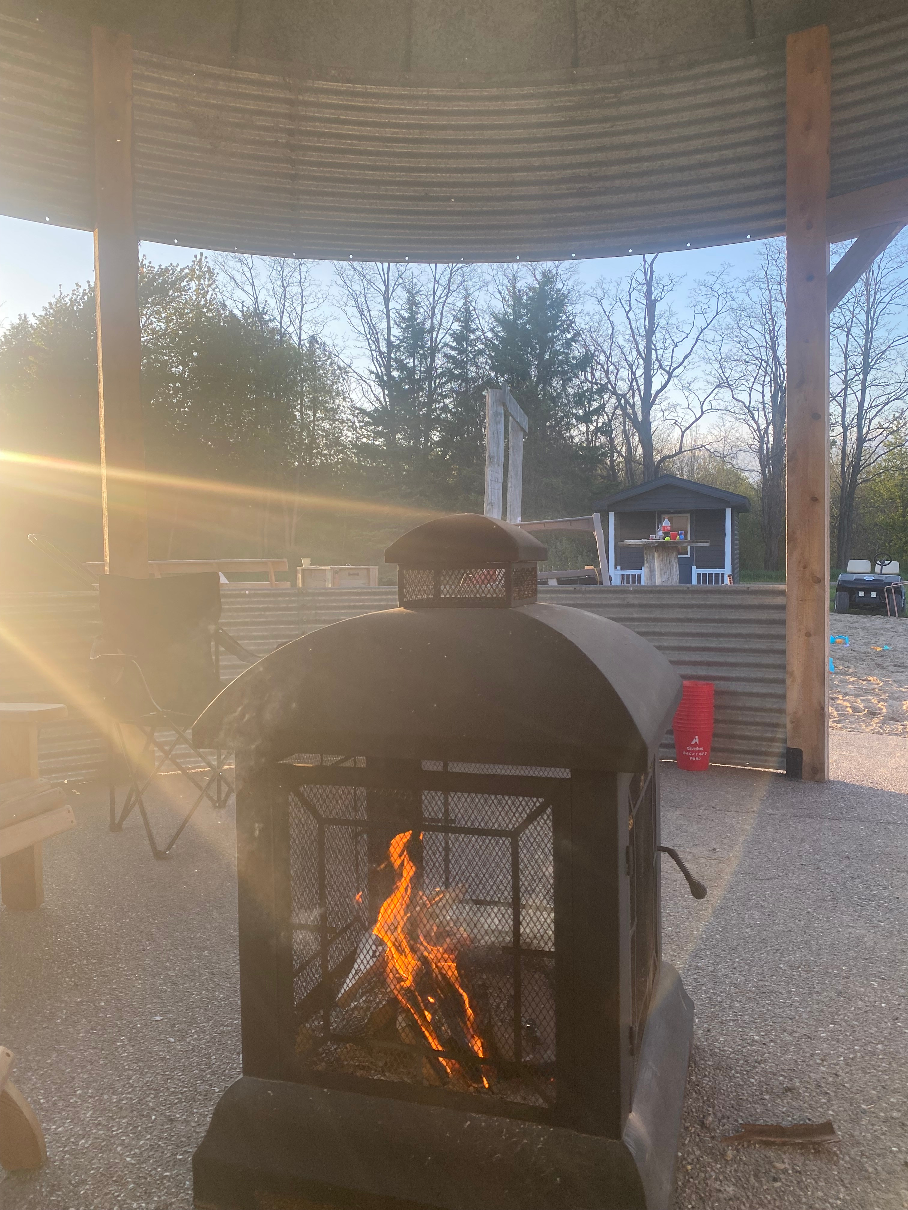 Rob’s farm camping