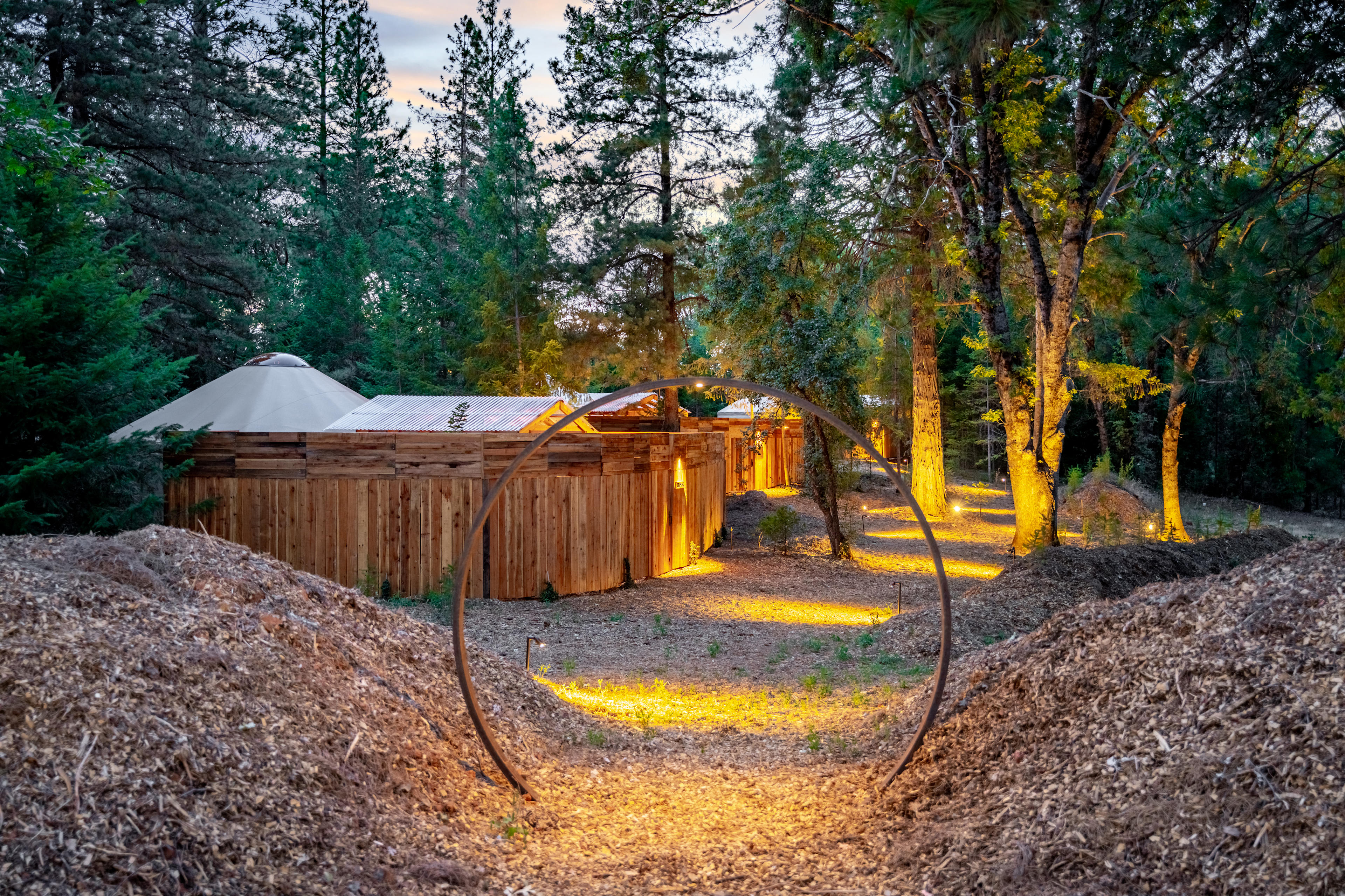Luxury Yurt Stays + Private Hot Tub