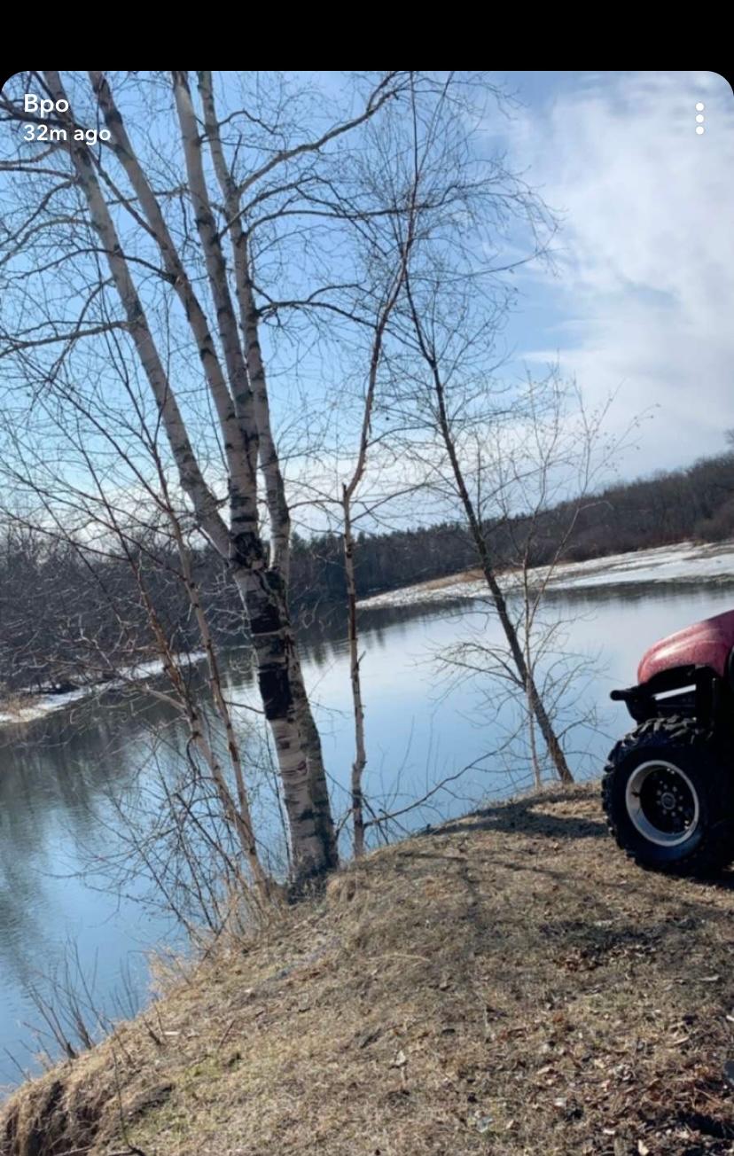 ATV trails along the Crow Wing River just miles down the road!