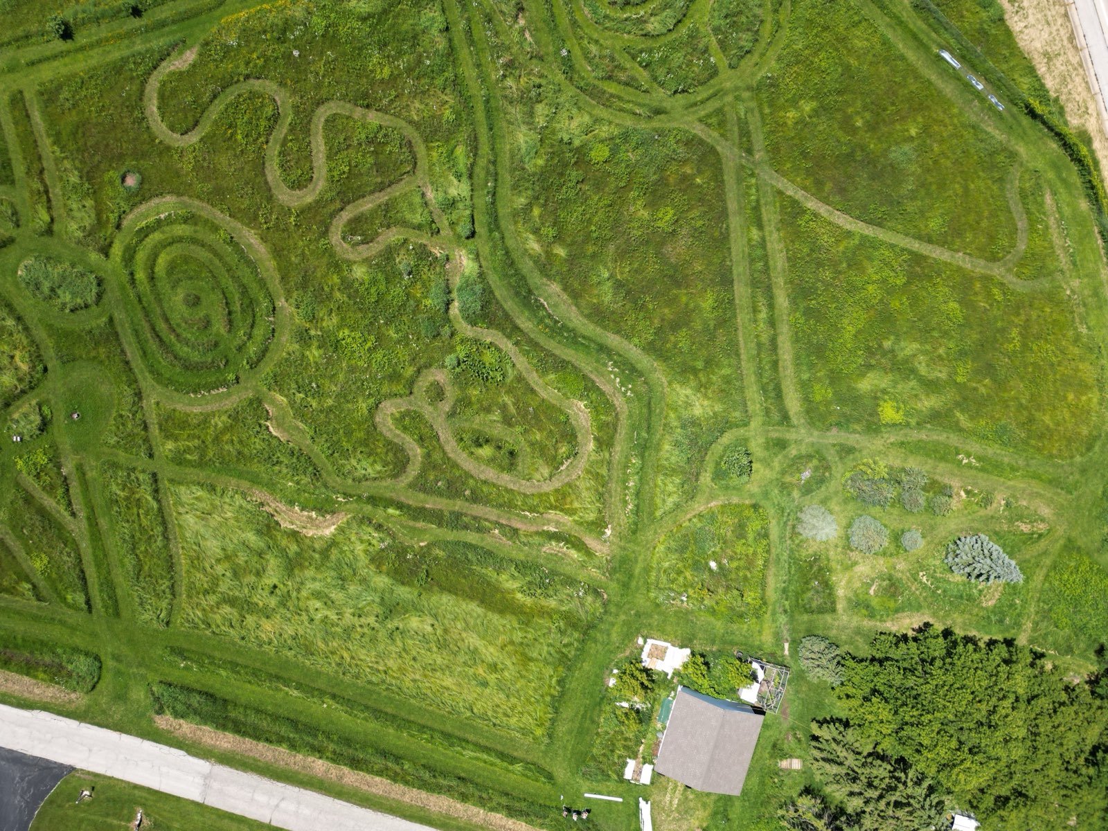 Microfarm Meadow Maze