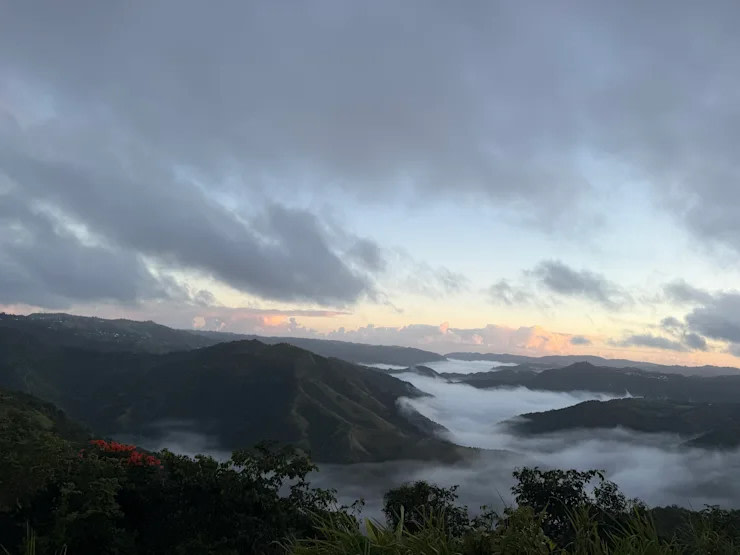 View of the valley