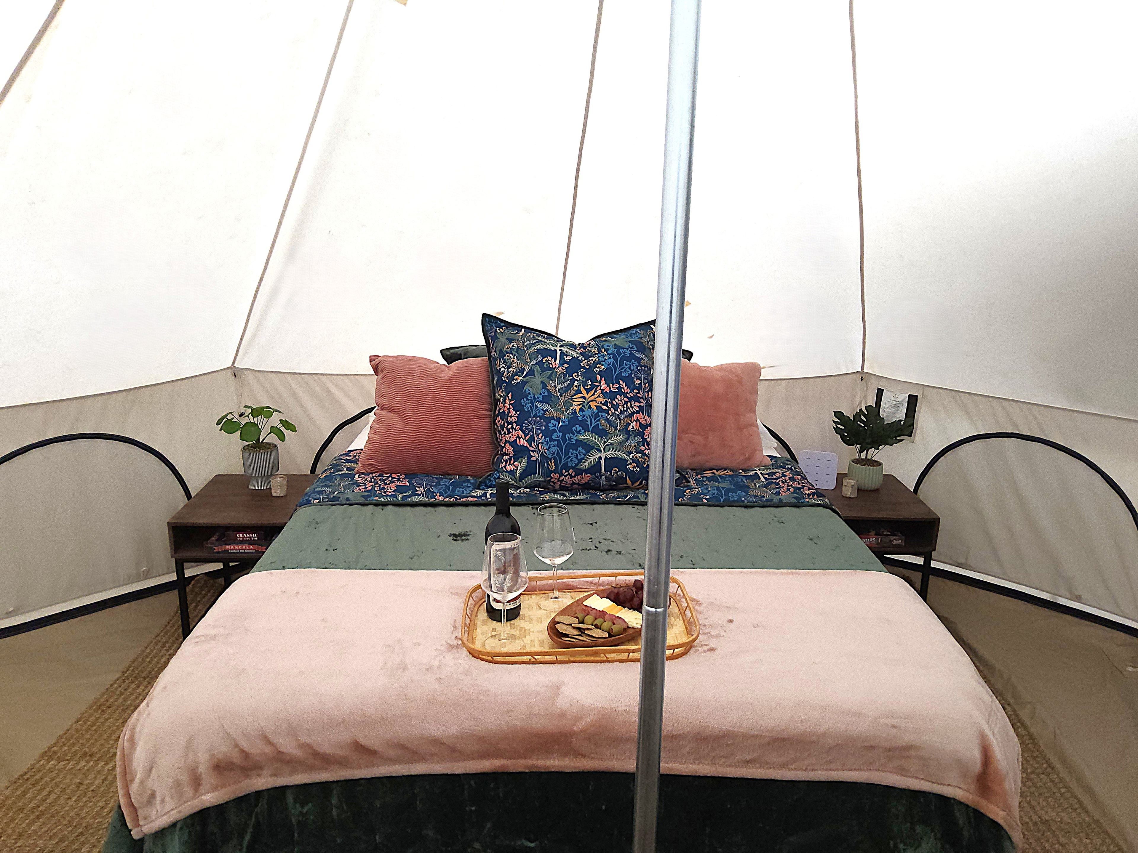 Glamping in the tress