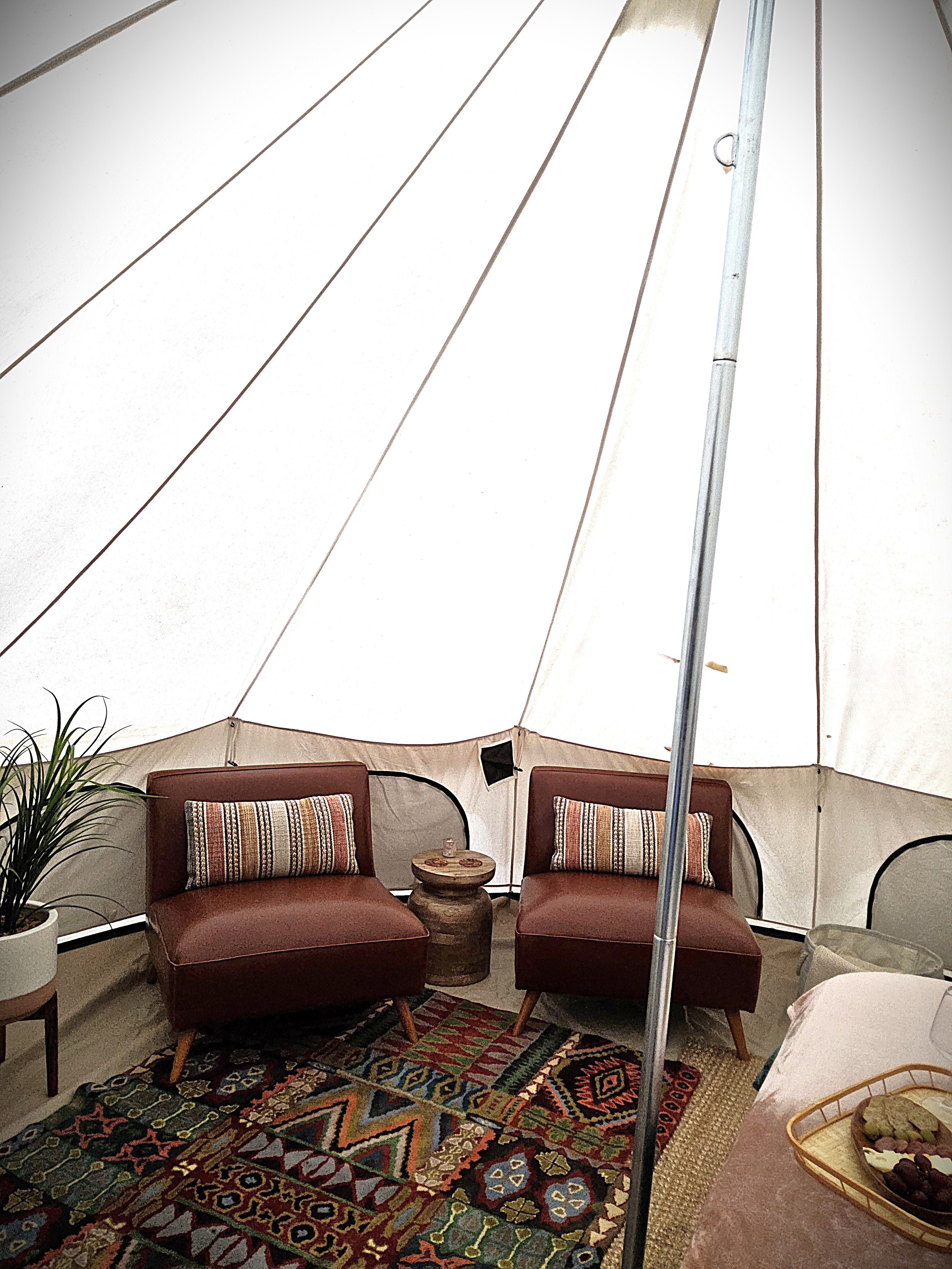 Glamping in The Tress