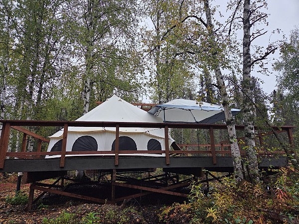 Glamping in The Tress