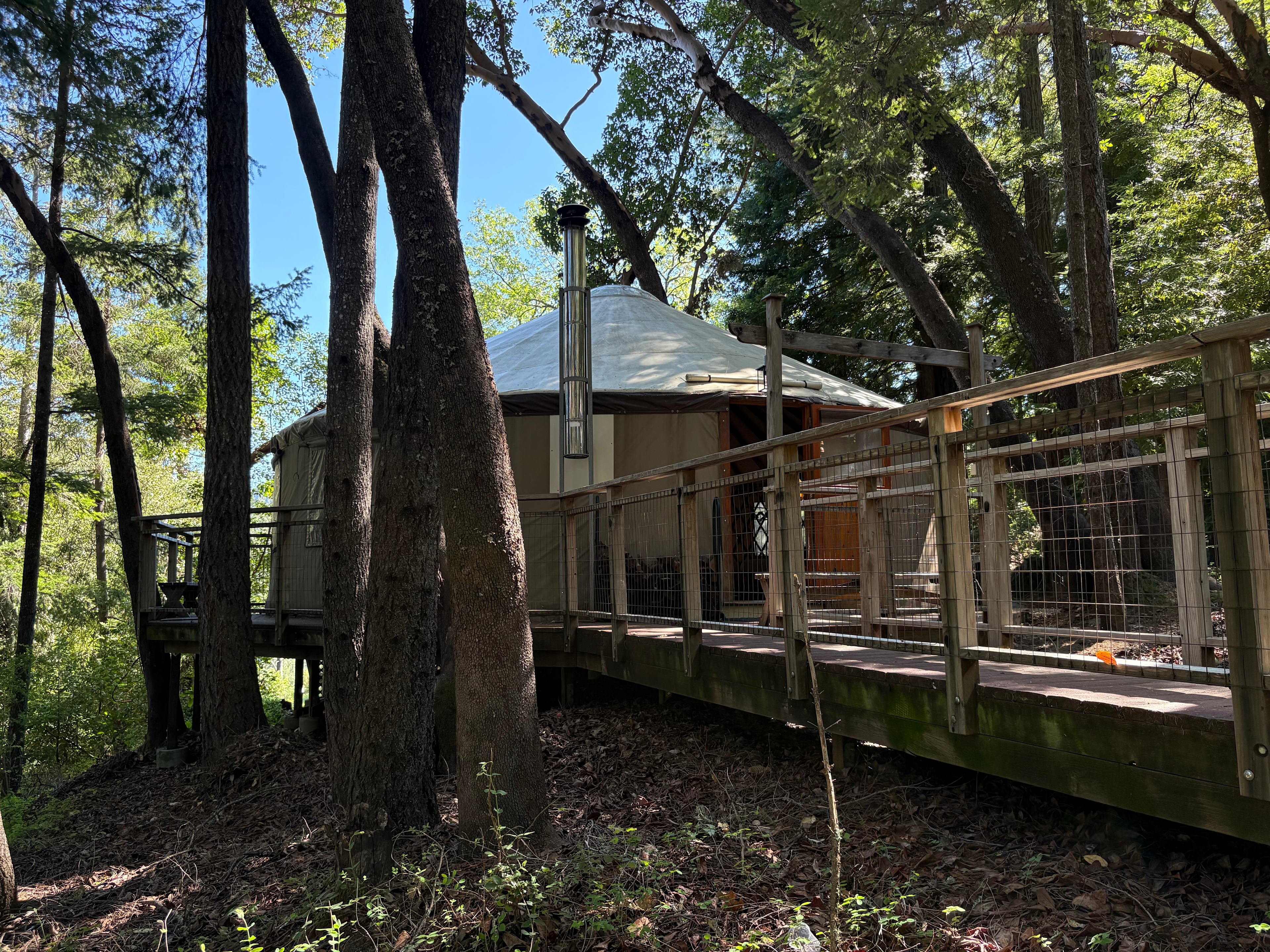 Yurt exterior