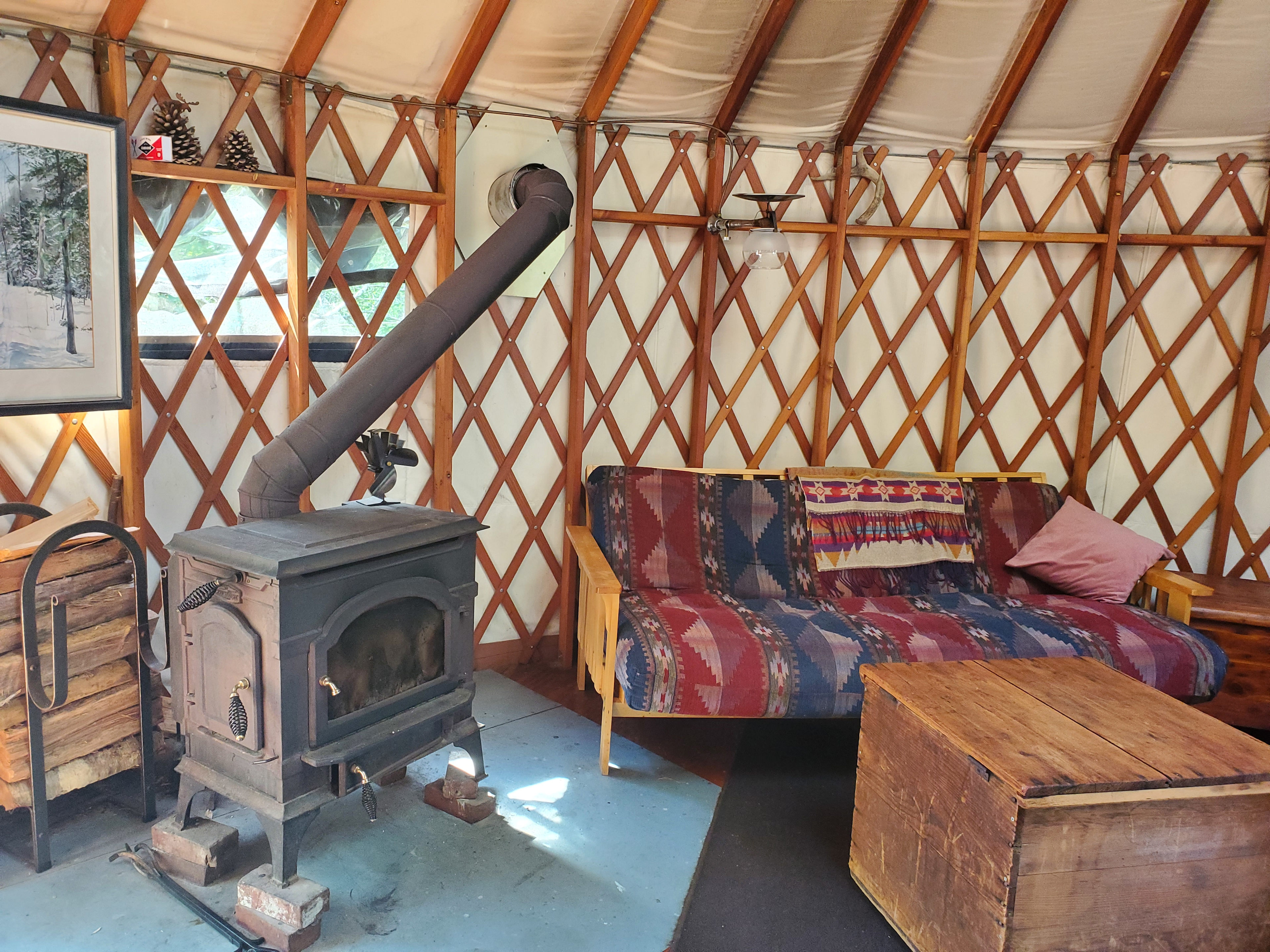 Peaceful Blueberry Yurt