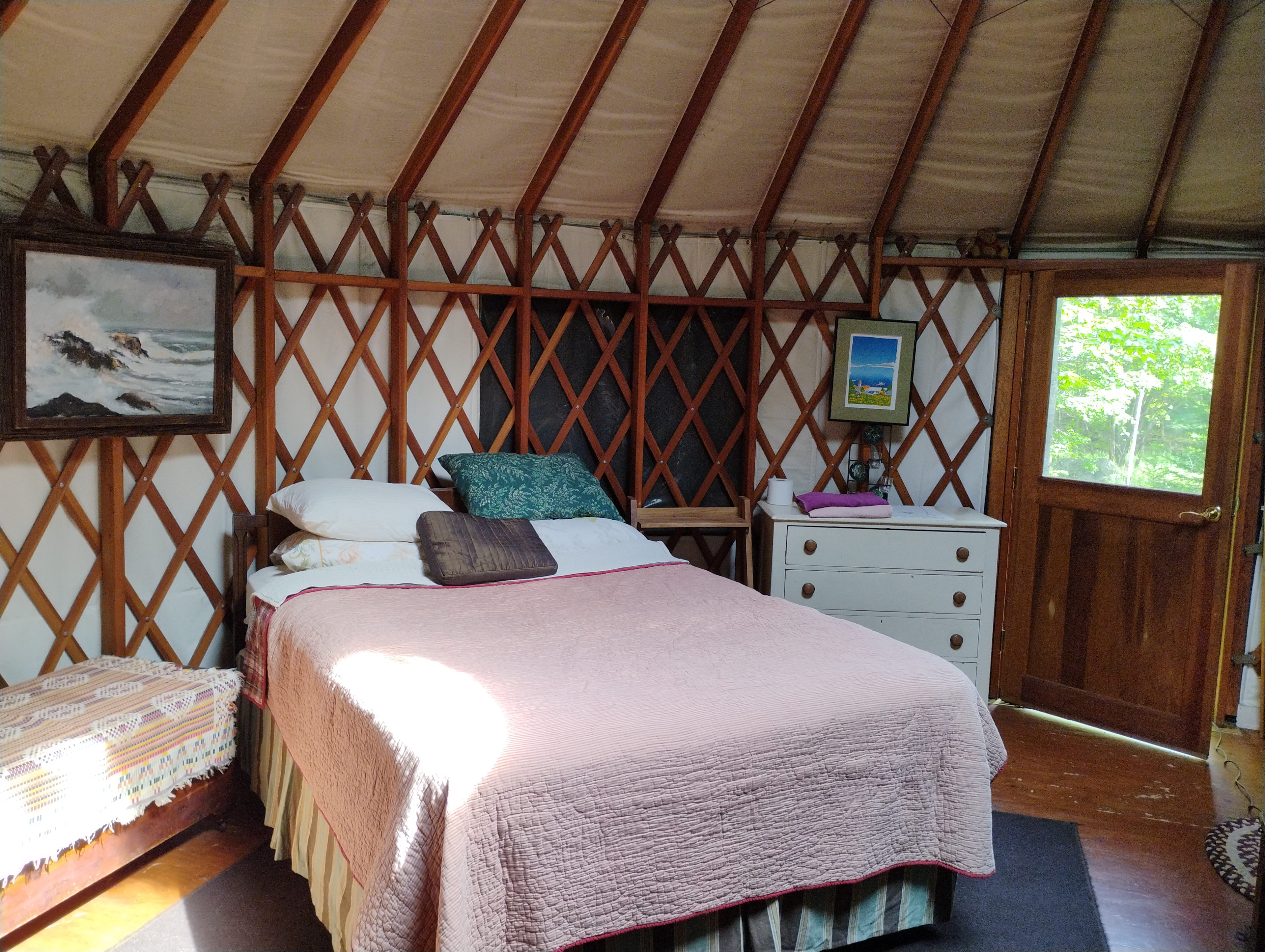 Peaceful Blueberry Yurt