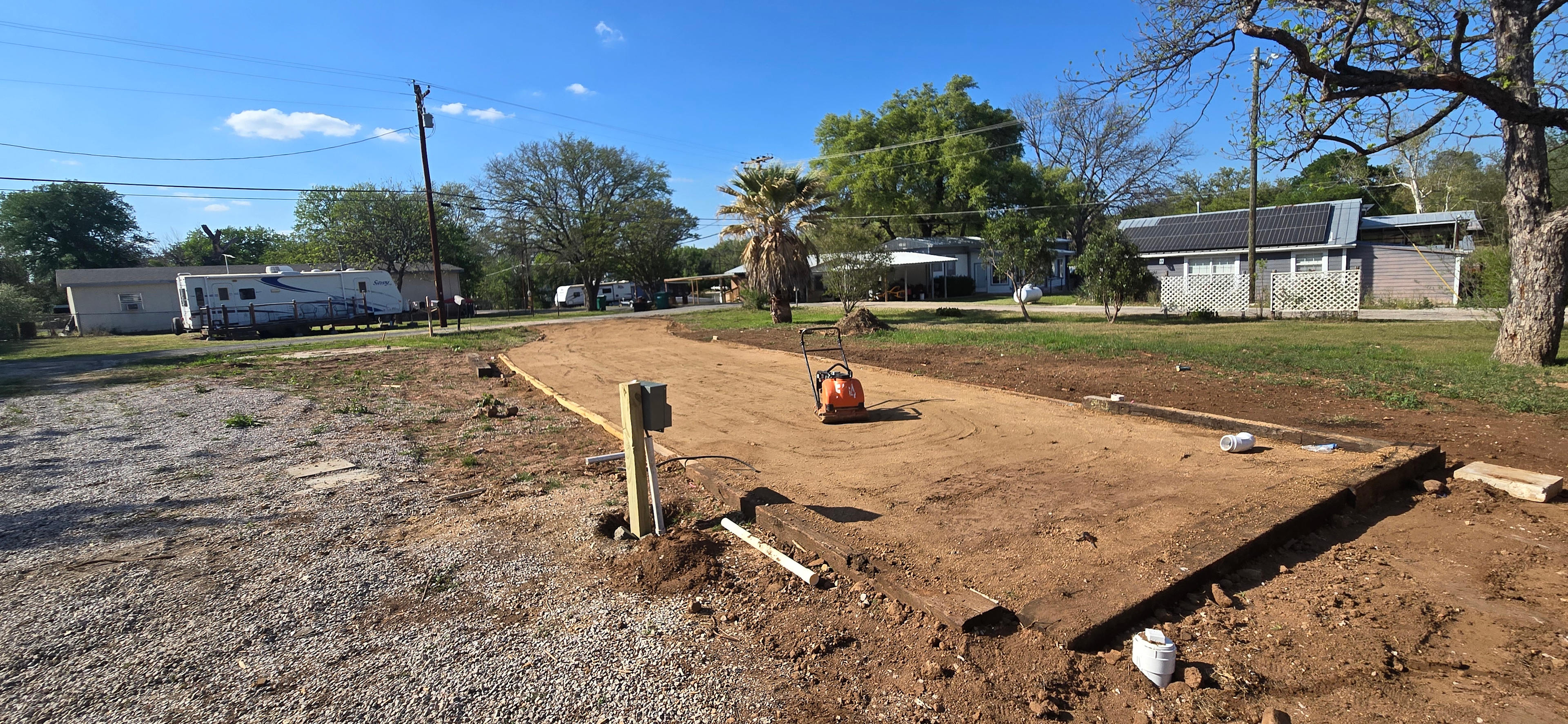 Single RV Pad W/ Water Access