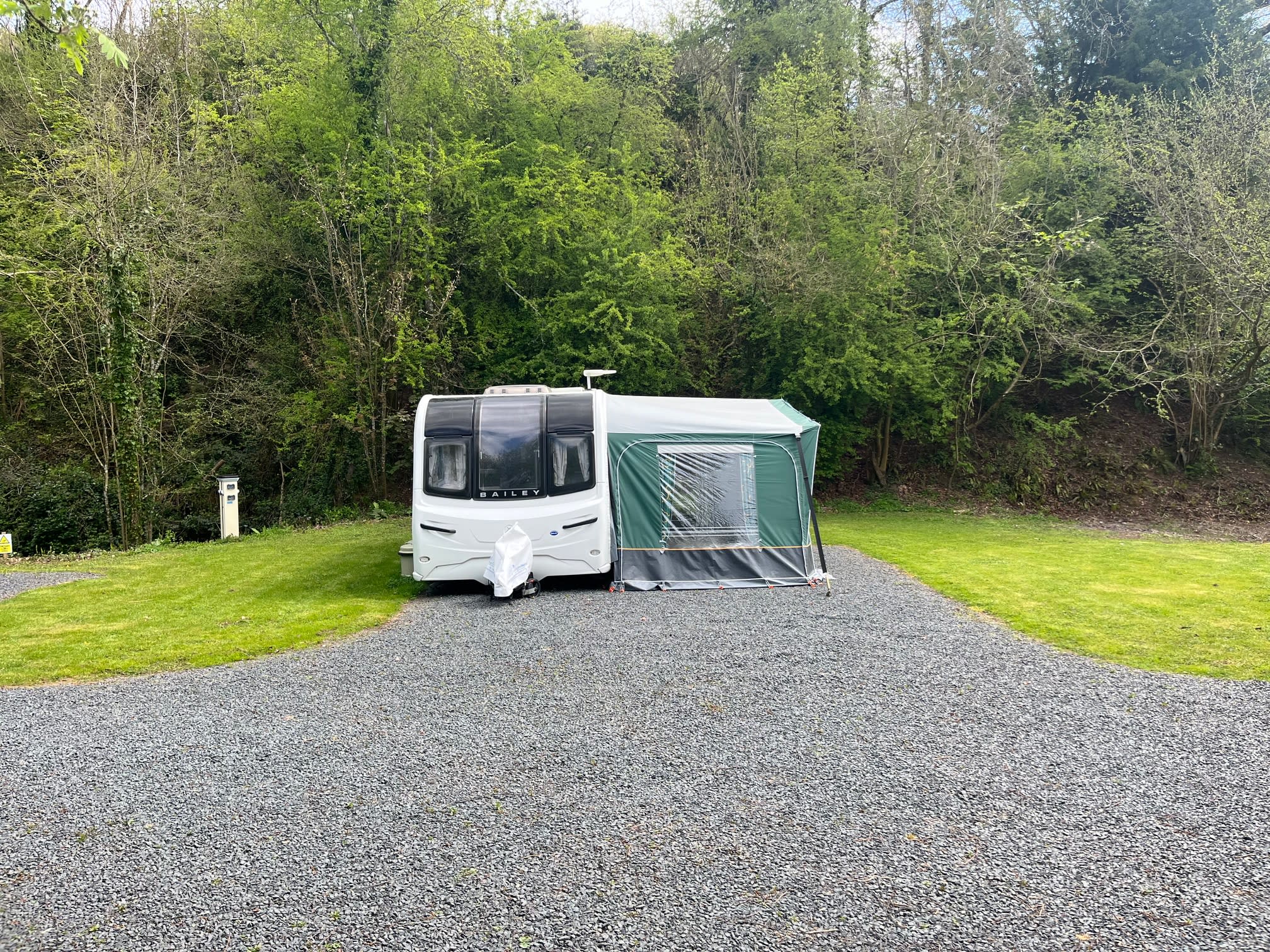 Campsite on Bromyard Downs