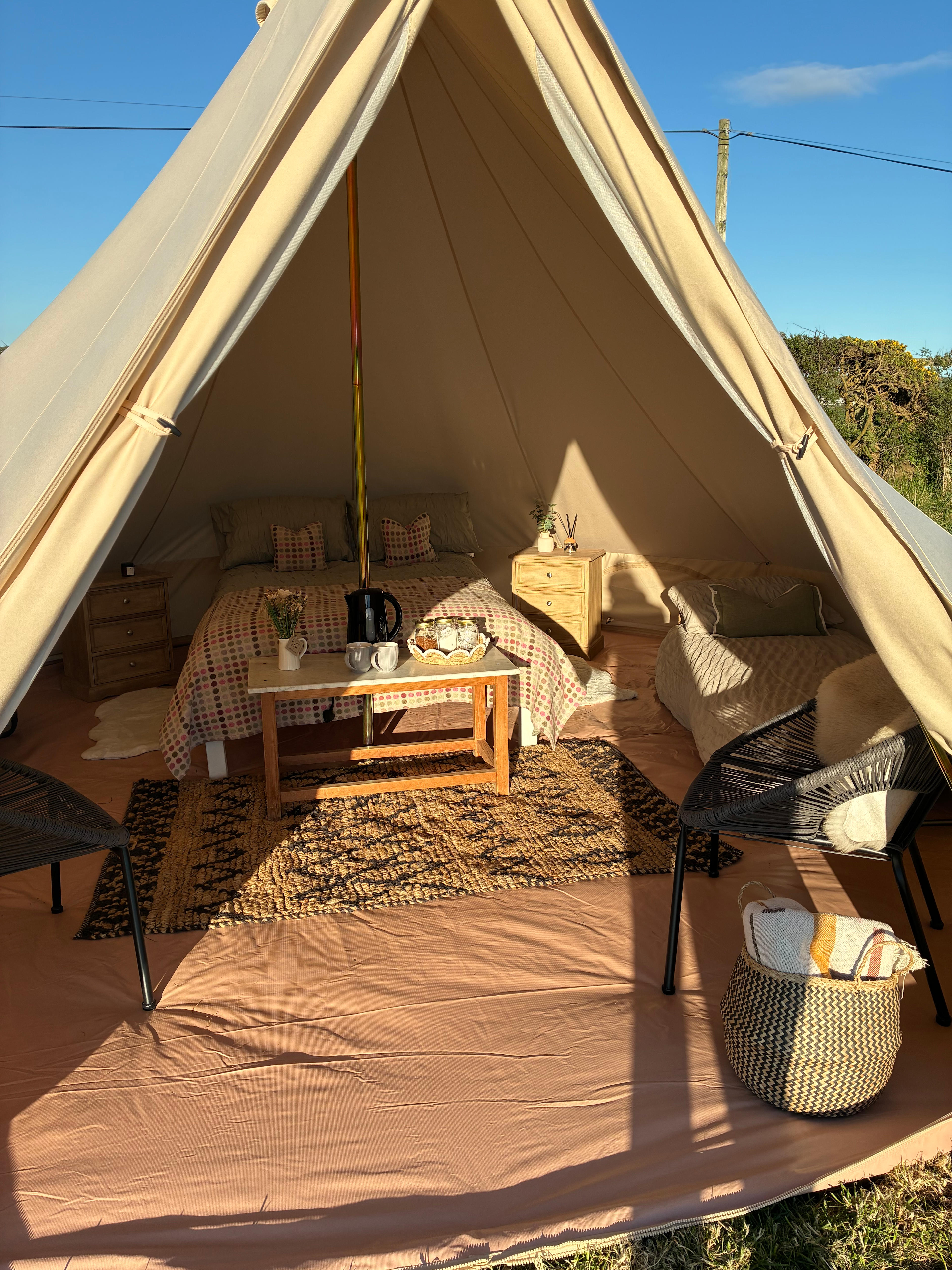 Bell Tent Gwythrian