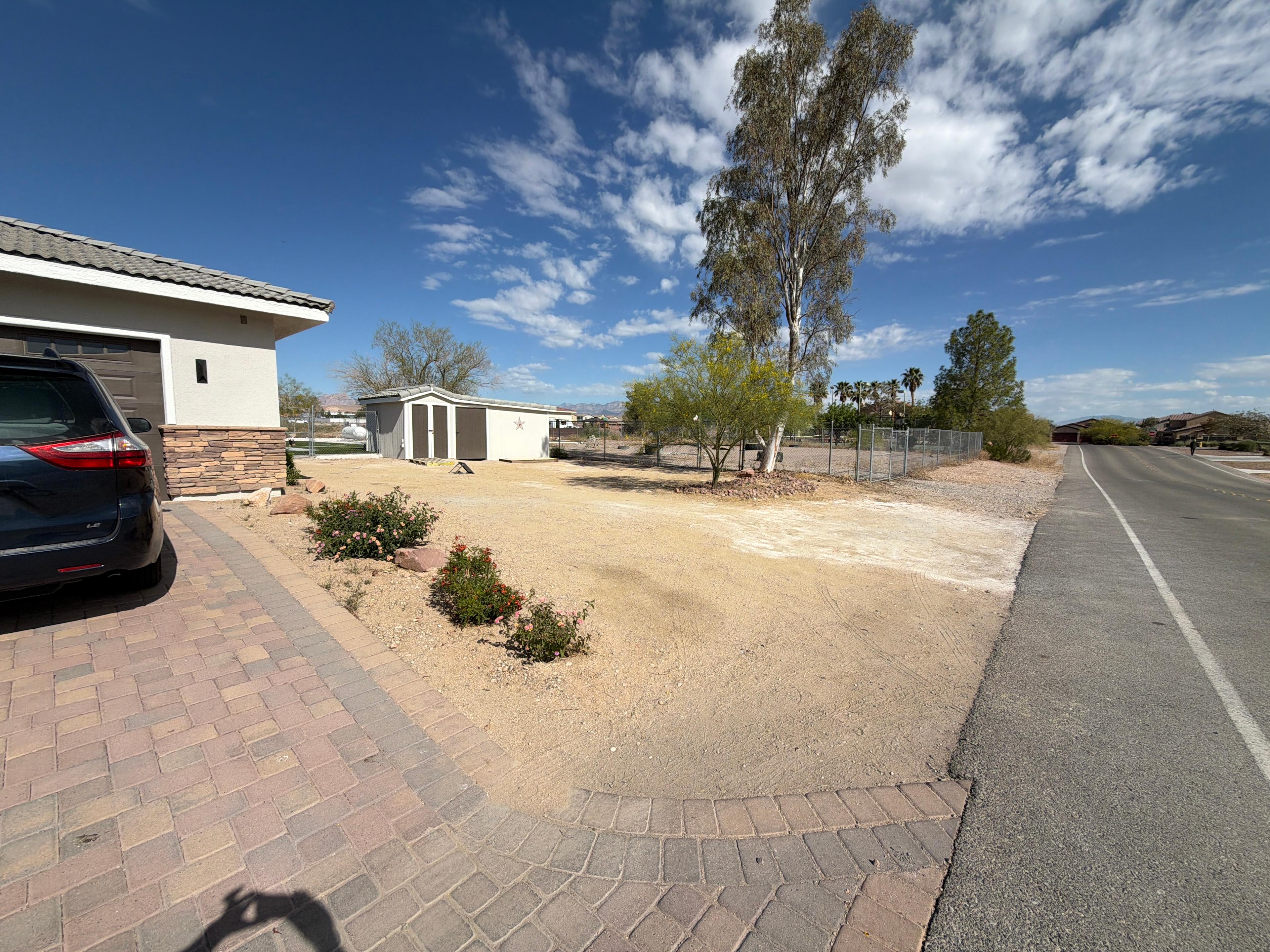 View when pulling up with your RV