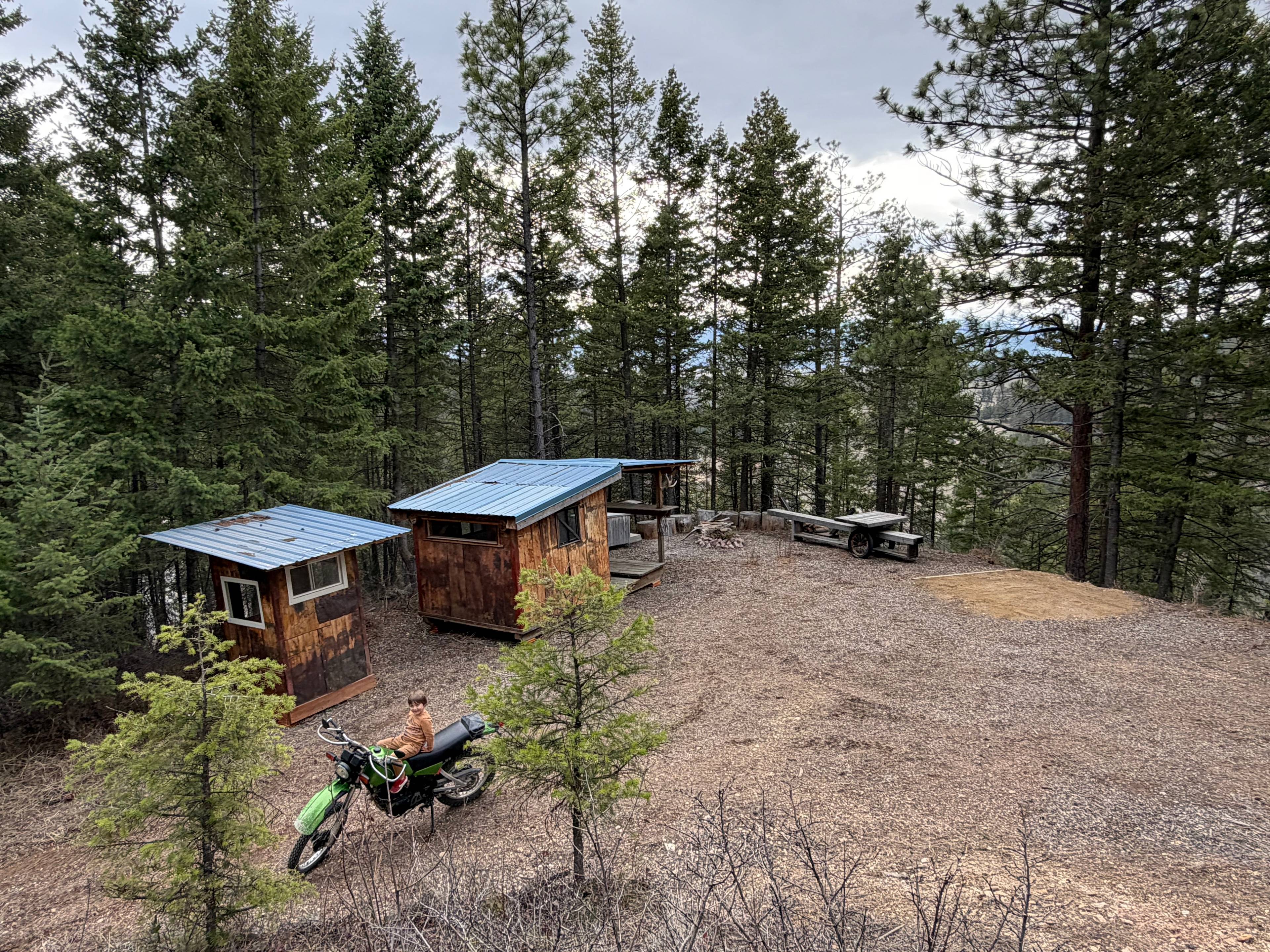 Camp JJJ.   A secluded rustic site to make your basecamp.