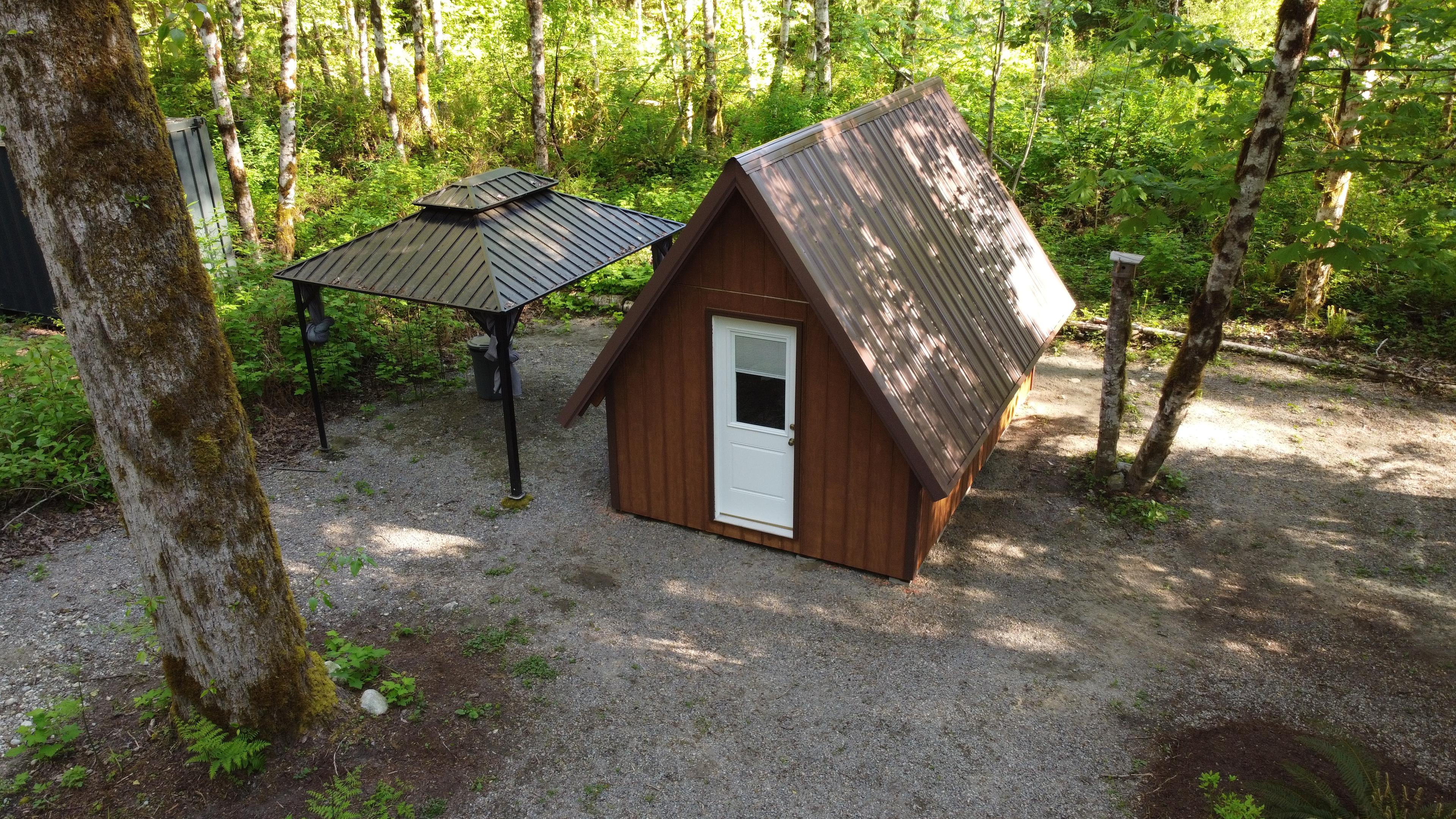 Cascade Nook A-frame + camping in the North Cascades
