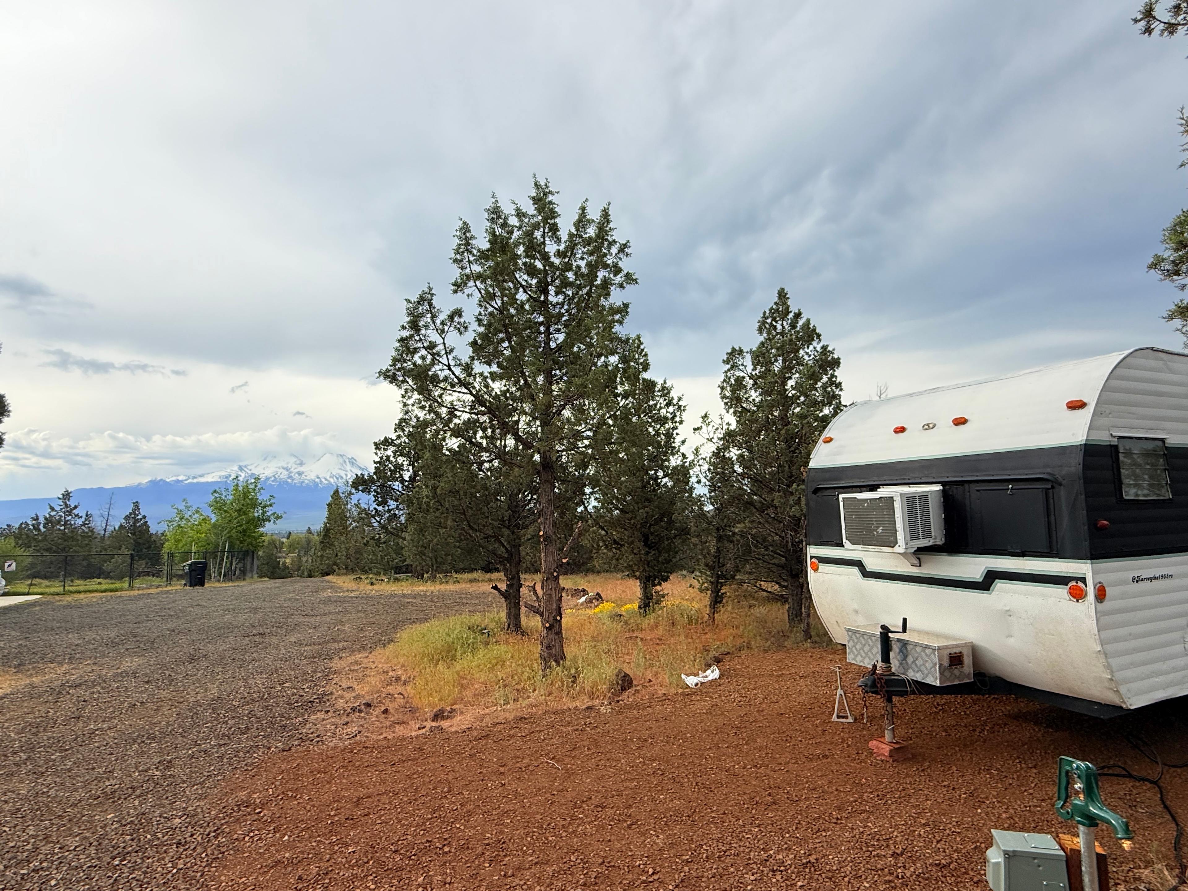 Rv site 2 - water and electrical hookup