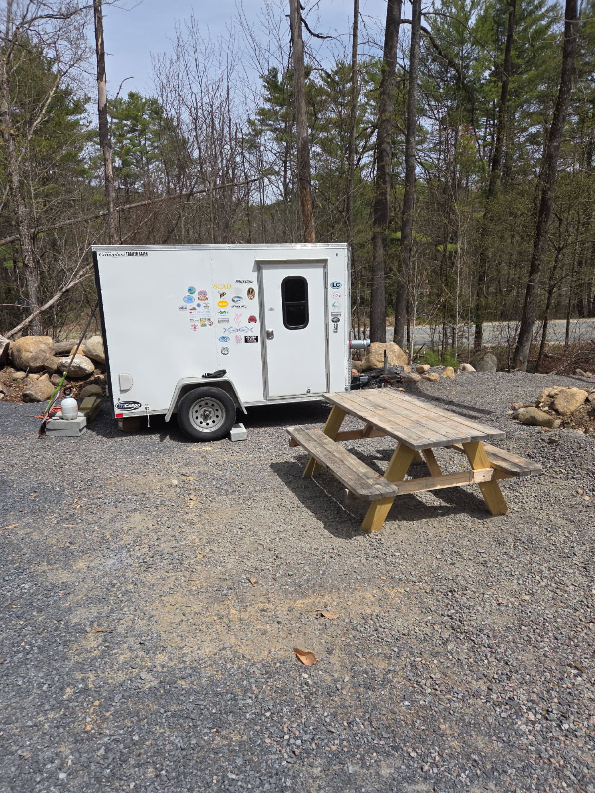 RV Camping spaces provide level surface parking .