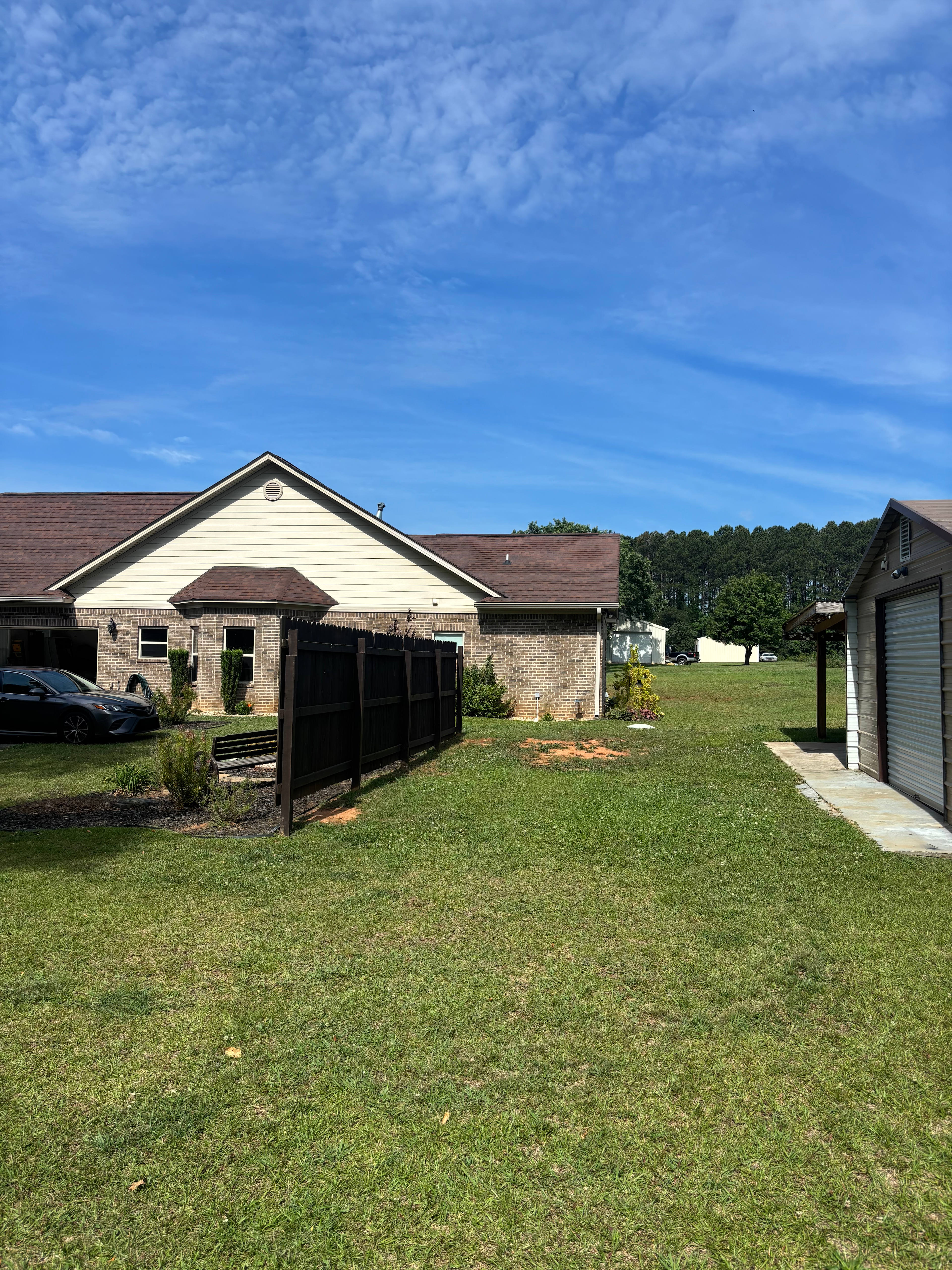Privacy on two acre's.