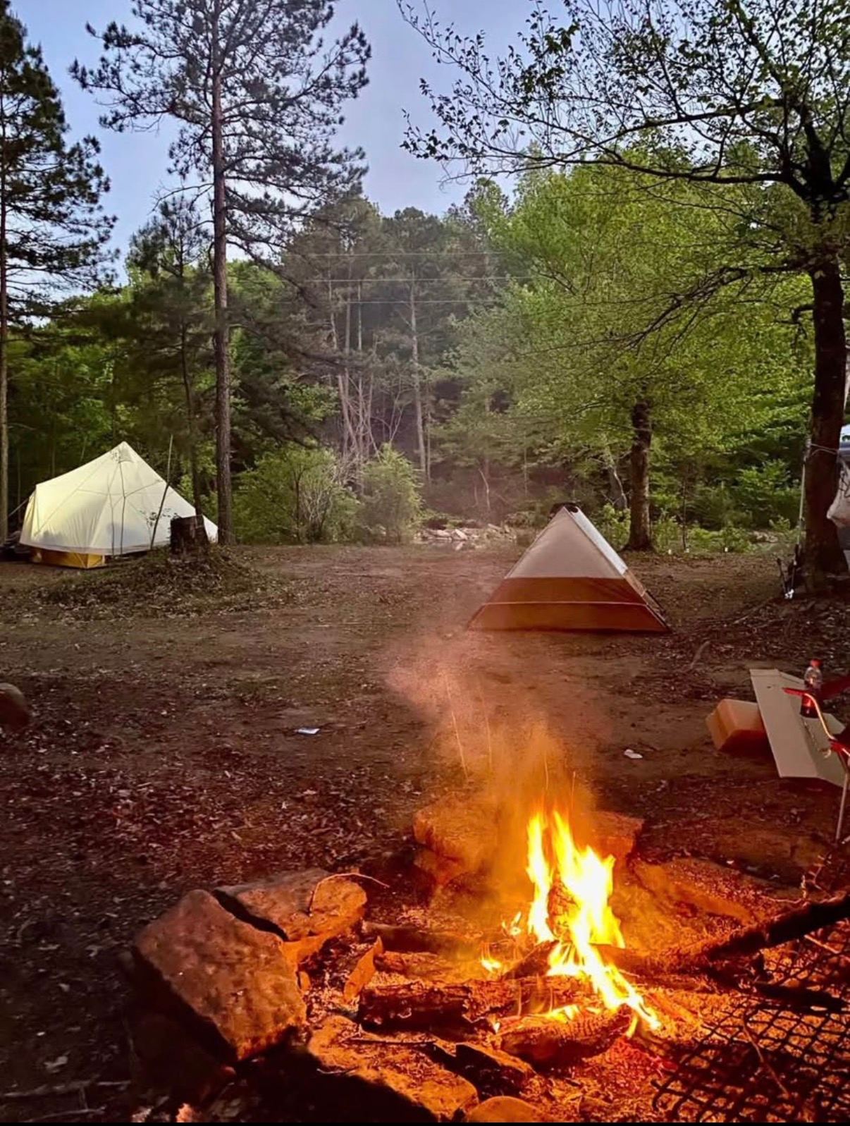 Shady Camp on Little Piney Creek