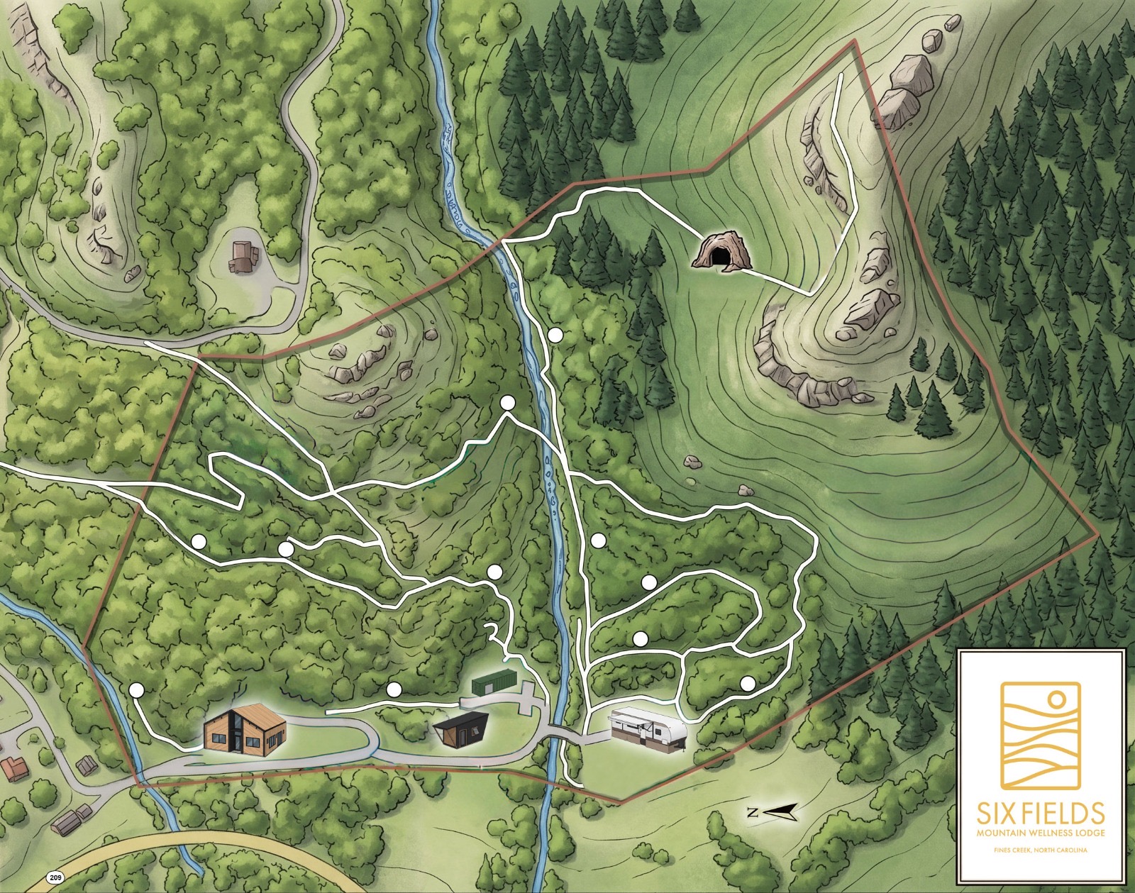 50-Acres of Sunset near Smokies