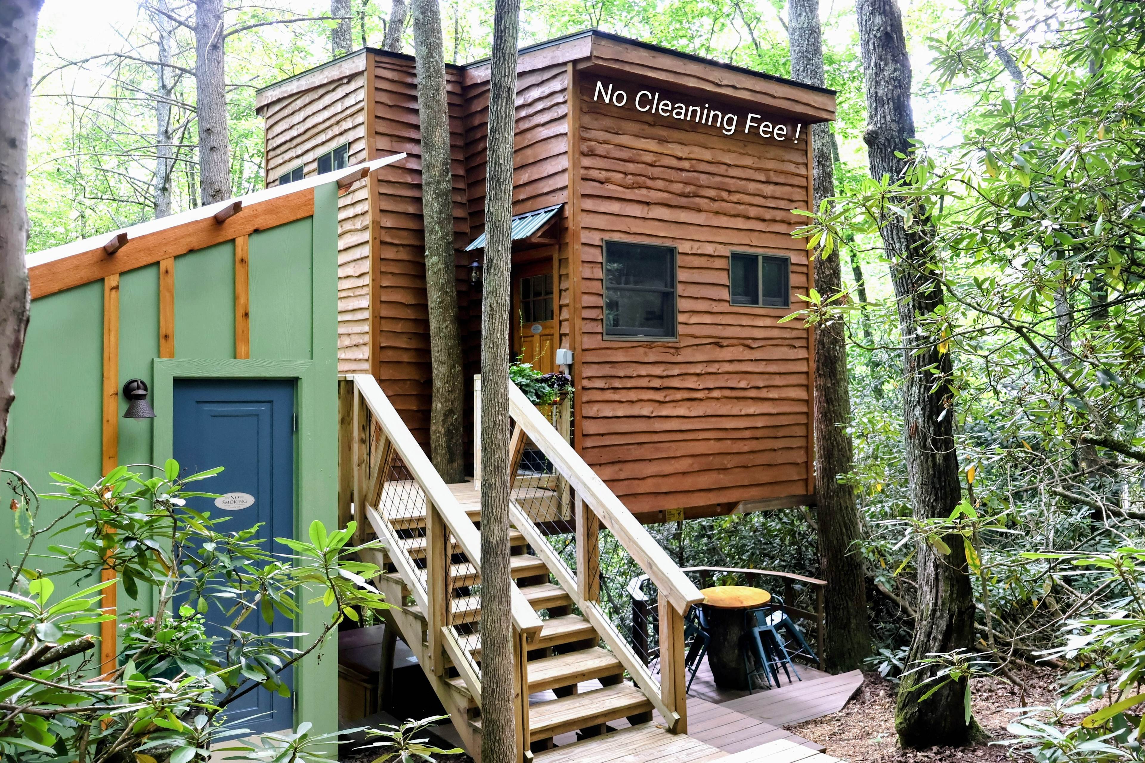The Hidden Hemlock Treehouse