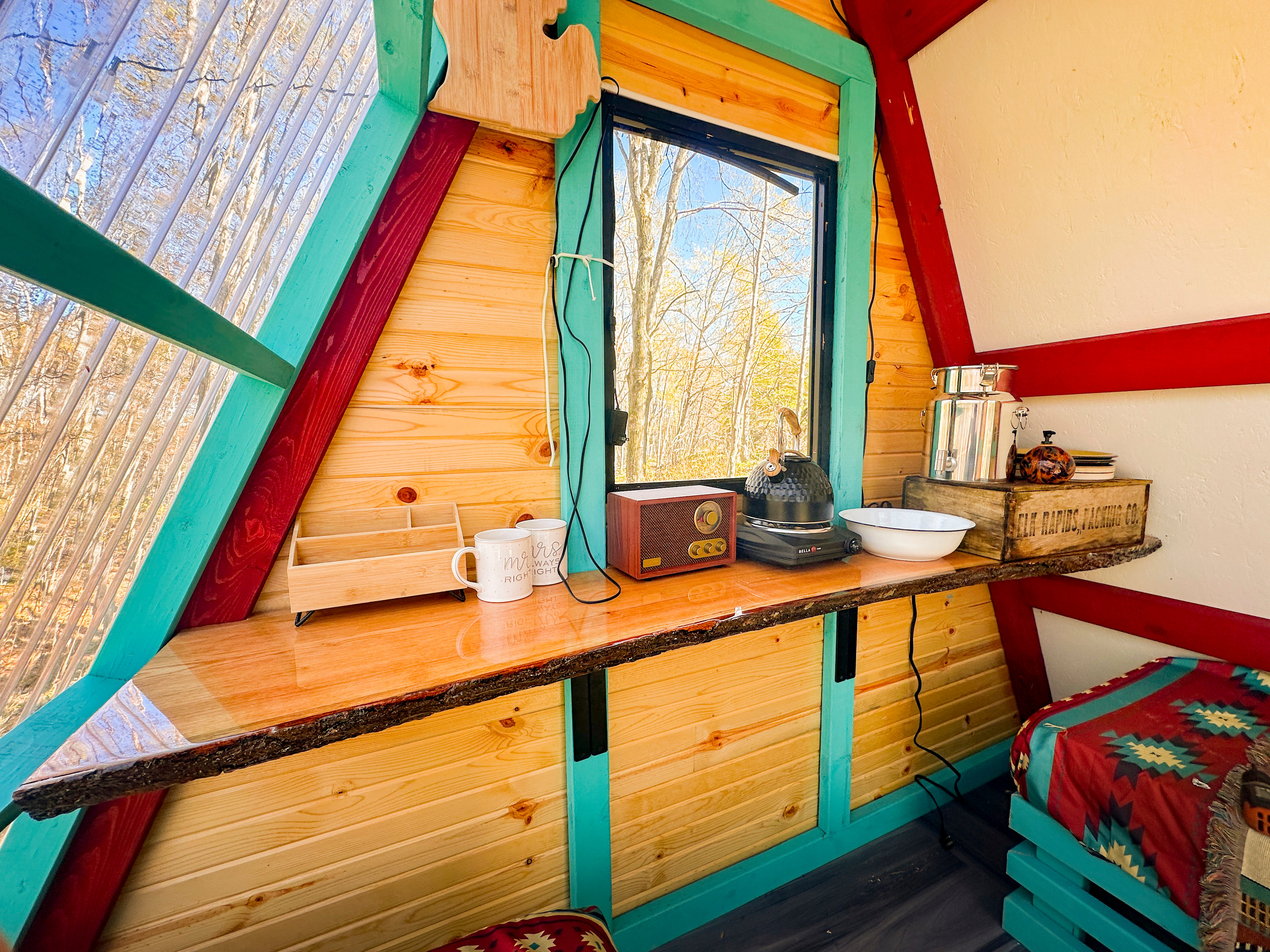 Treehouse Convertible A-Frame Cabin