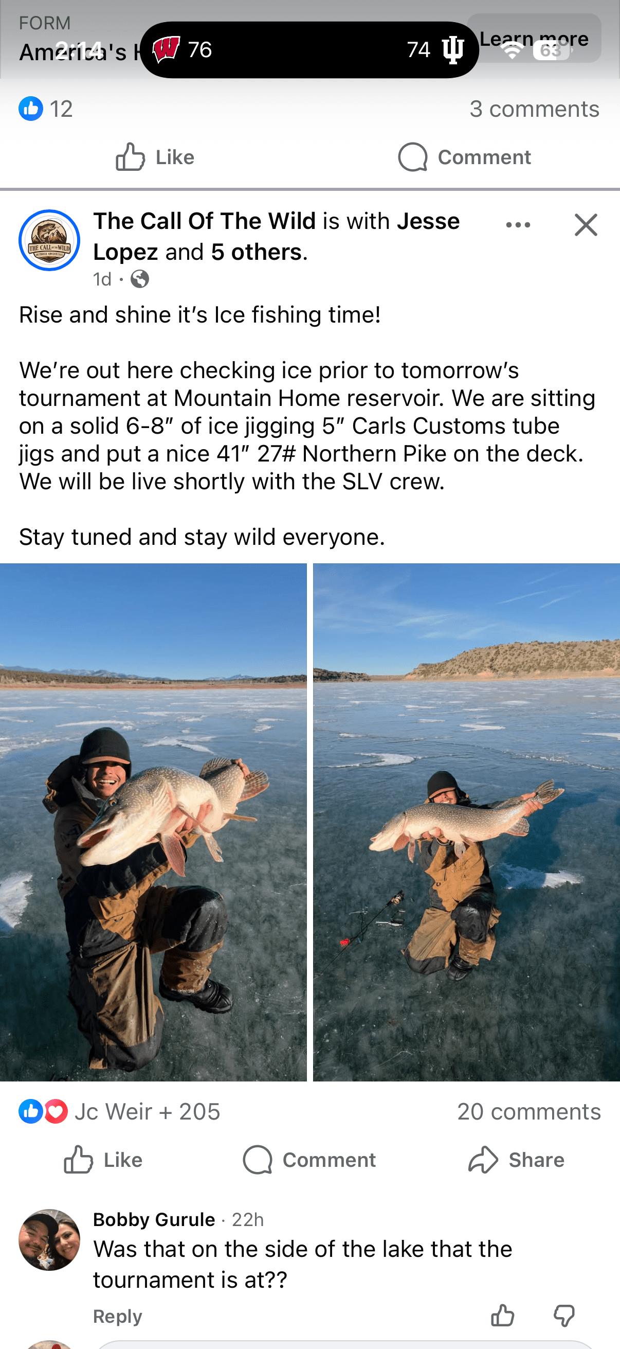 Mountain Home Reservoir  Get A Way
