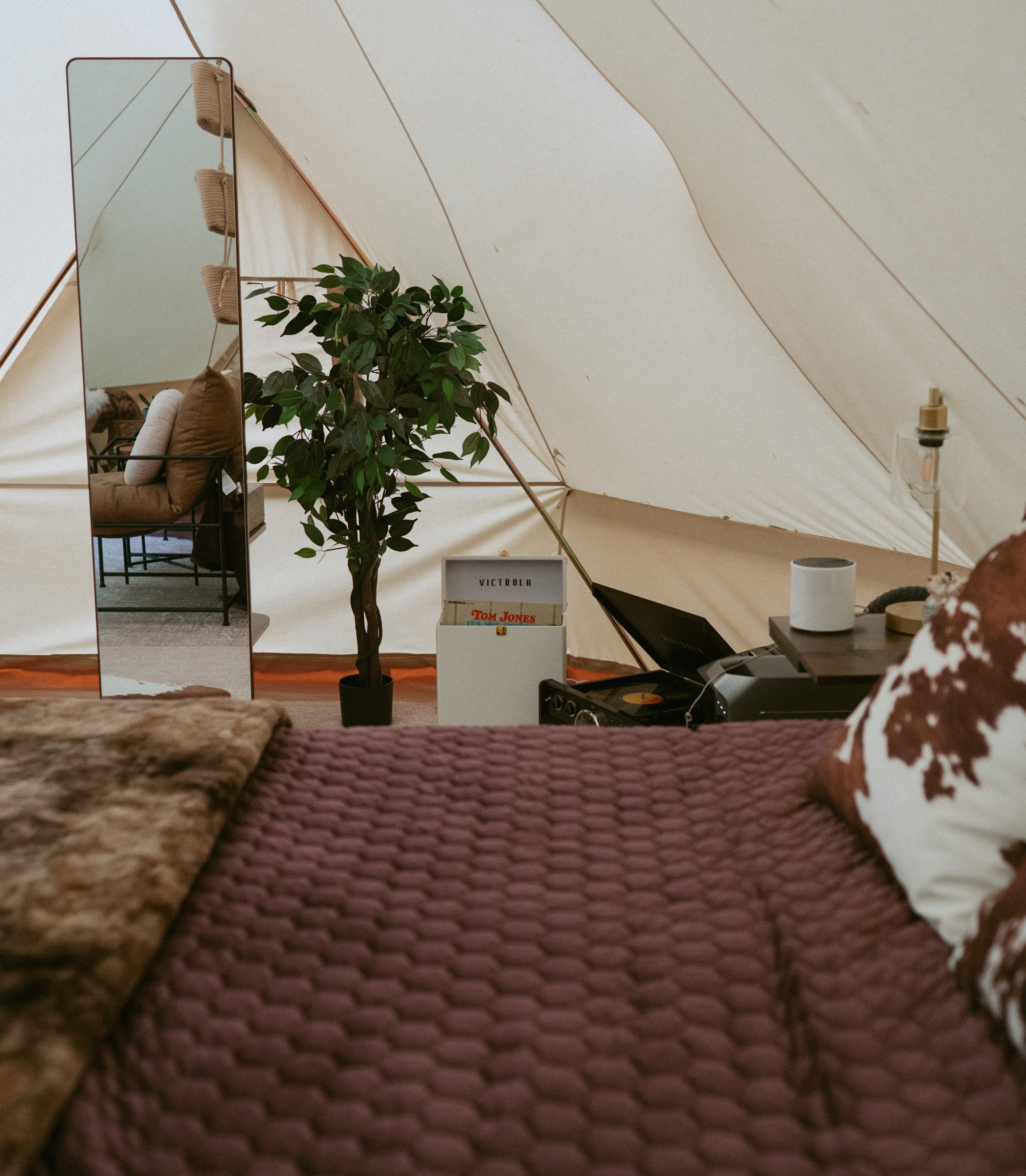 Lux River Glamping/AC-PrivShower&Toilet Heavenly Spot-Large Tent