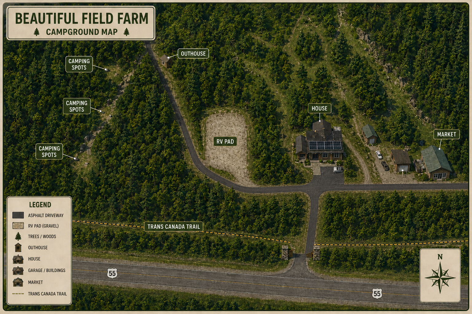 Beautiful Field Farm