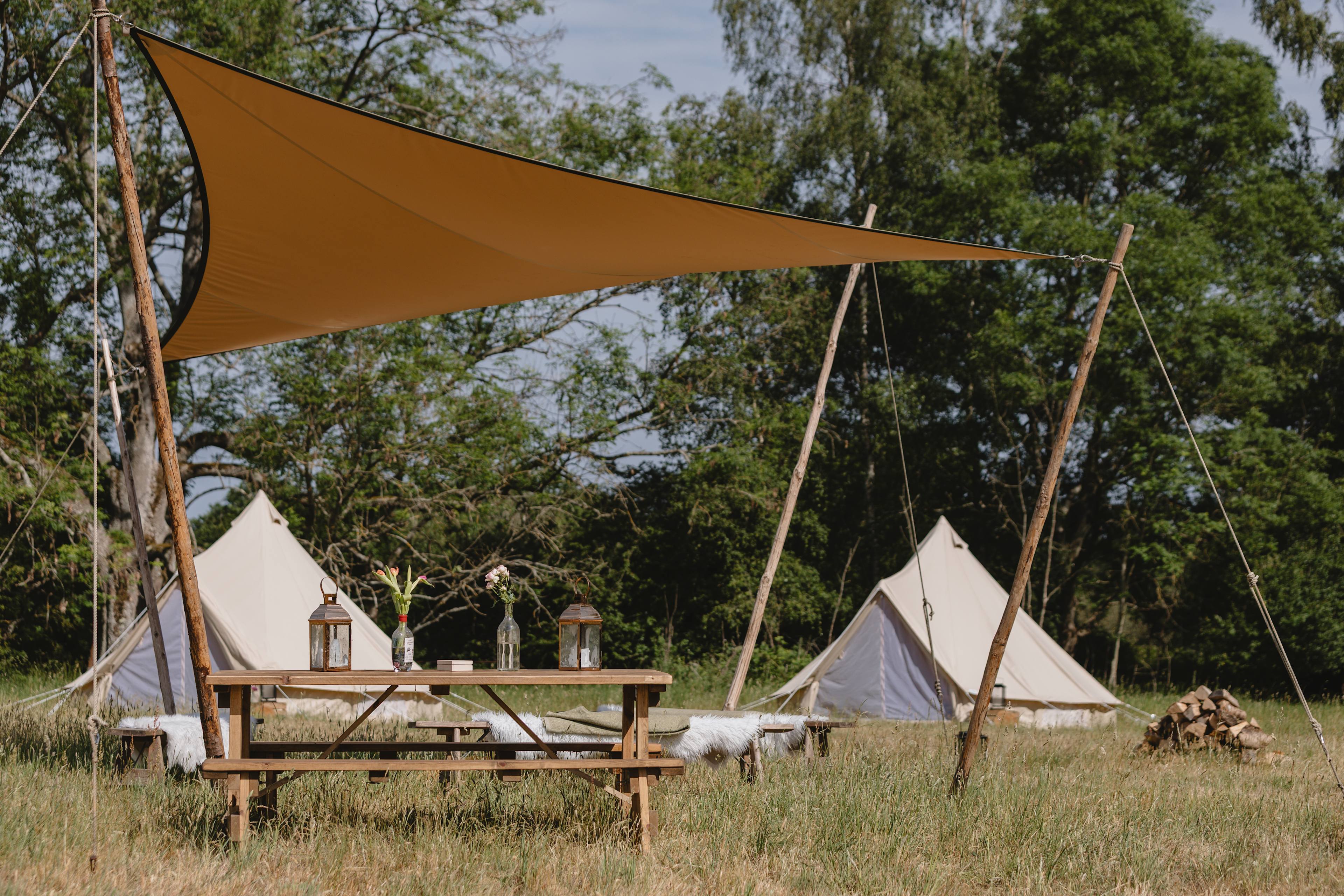  Fire & Stars Bell Tent Village