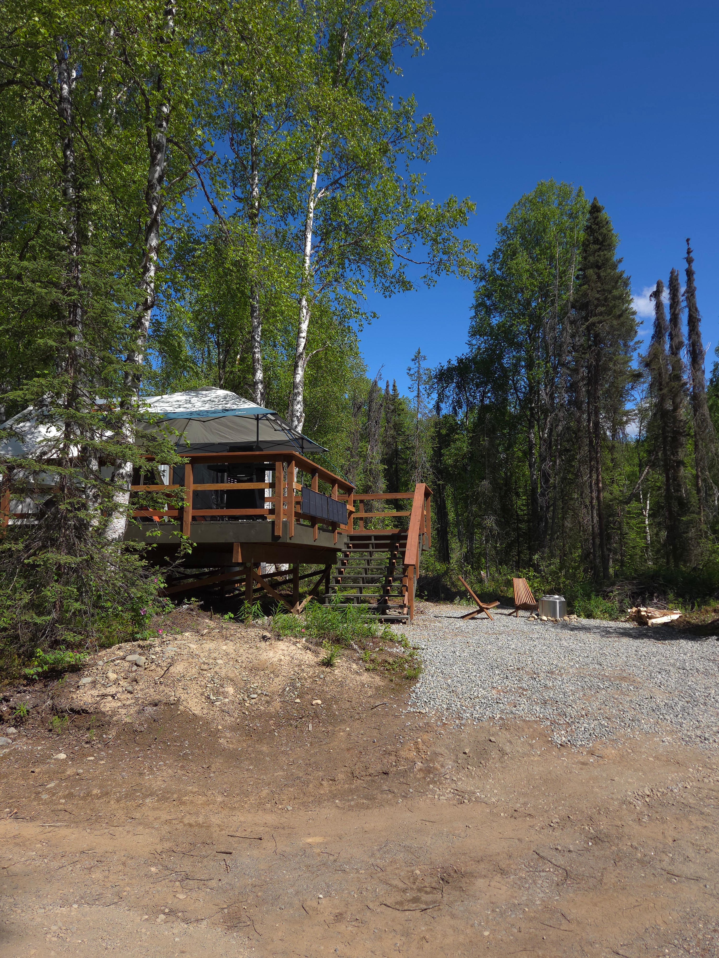 An intimate look at your glamping site.