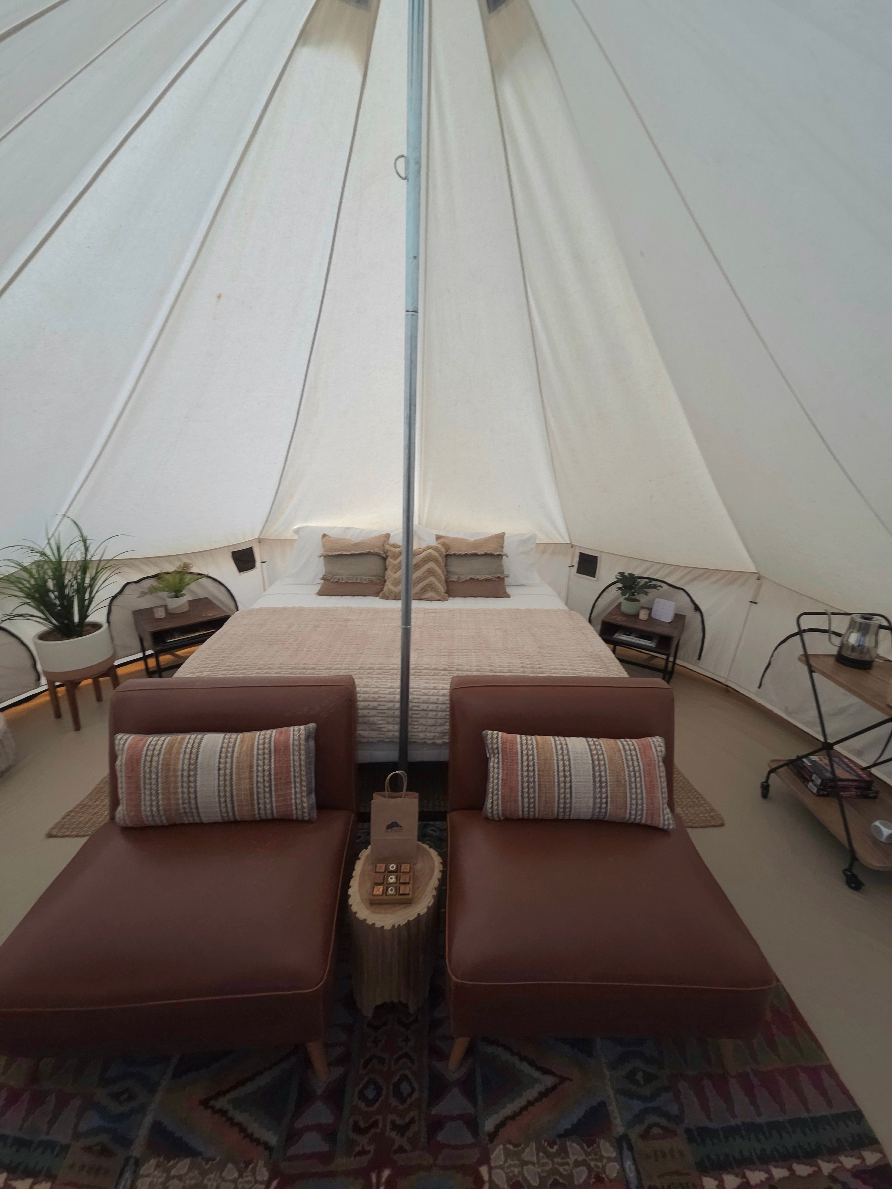 Glamping in The Trees