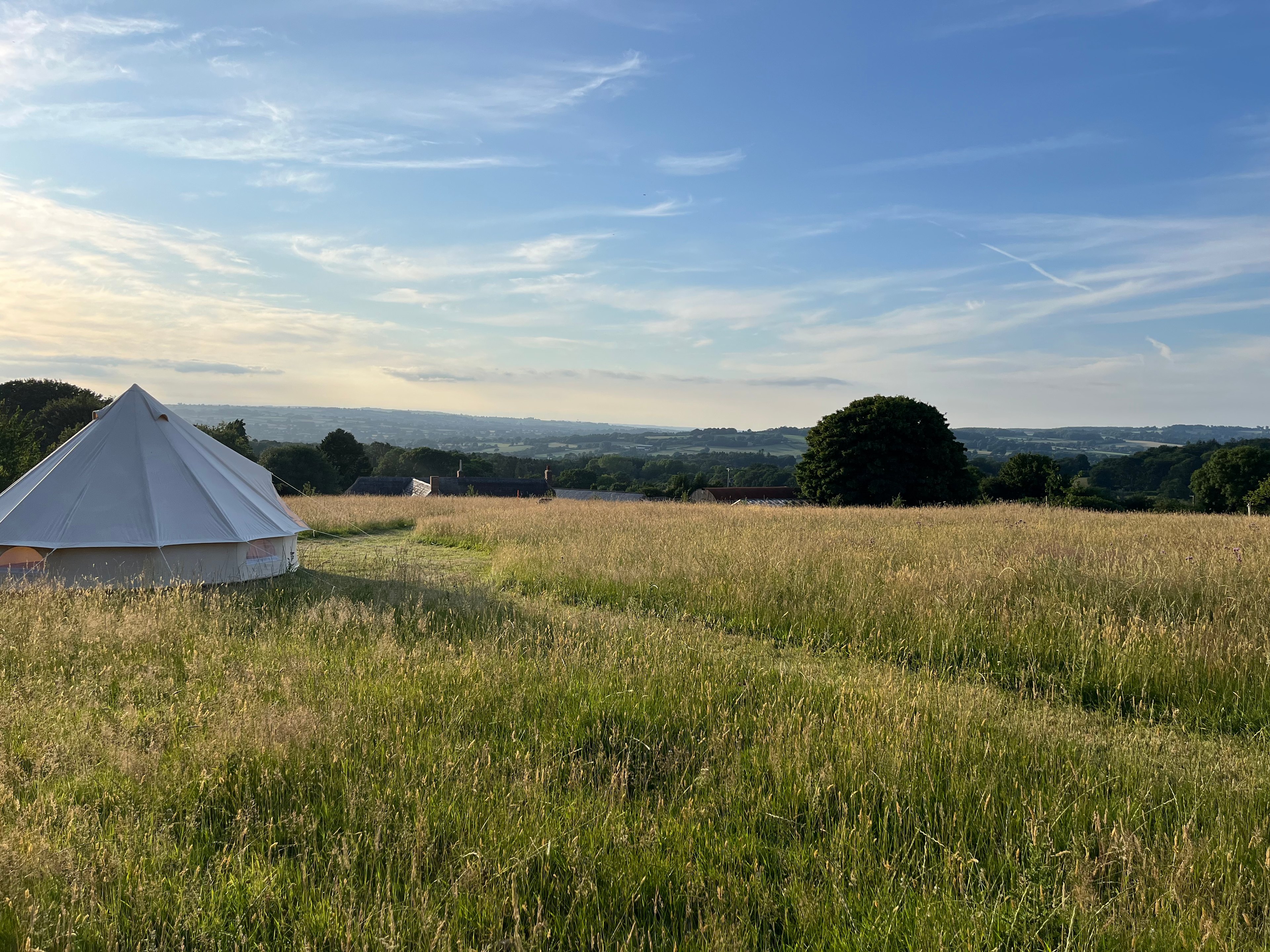 Wild Meadow Camp at Lower Hewood