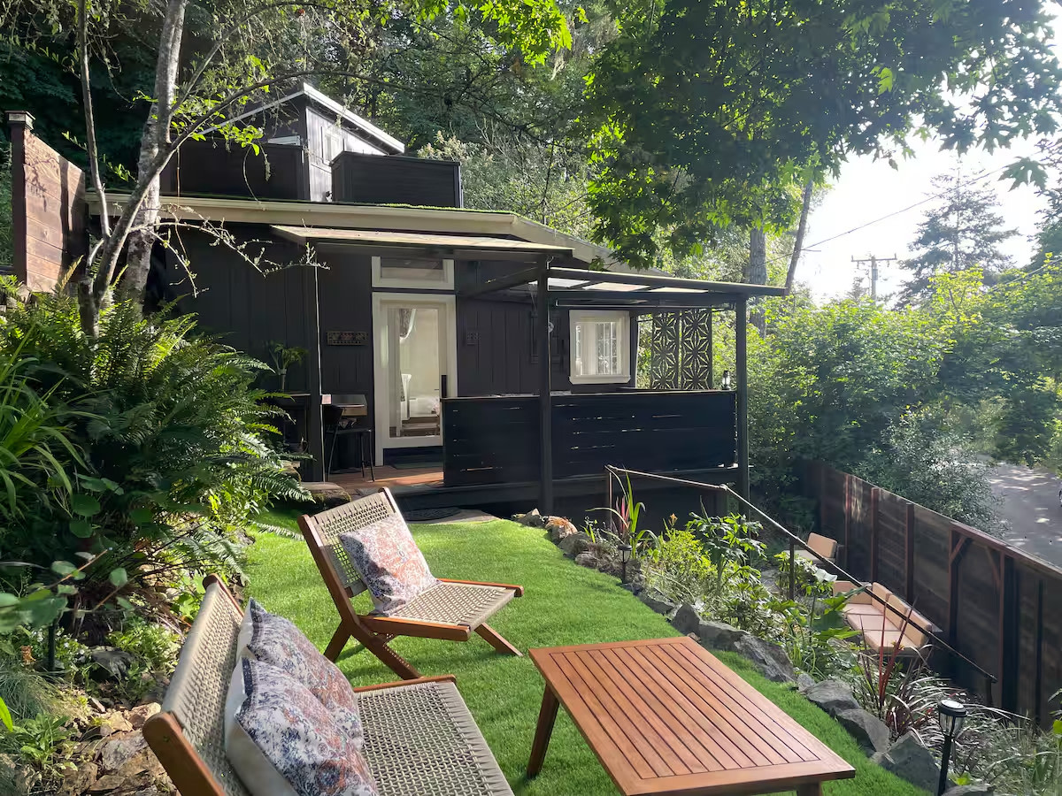 Tiny Cabin + Yurt Nature Retreat
