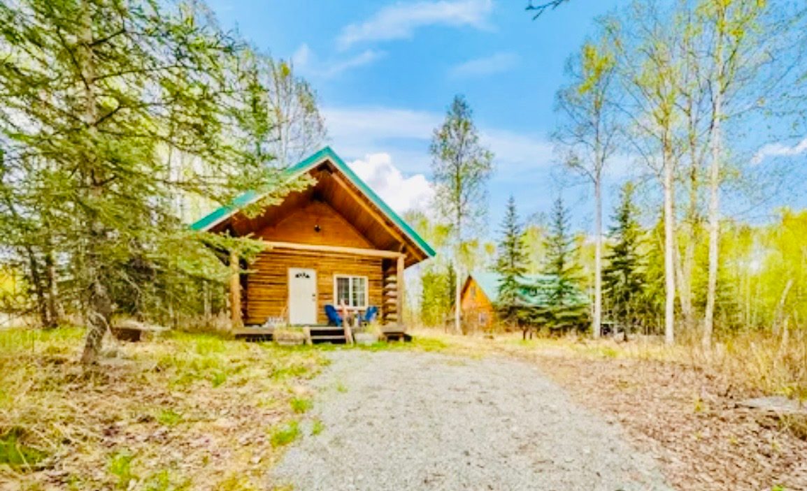 Two cabins on site, nice chill atmosphere.