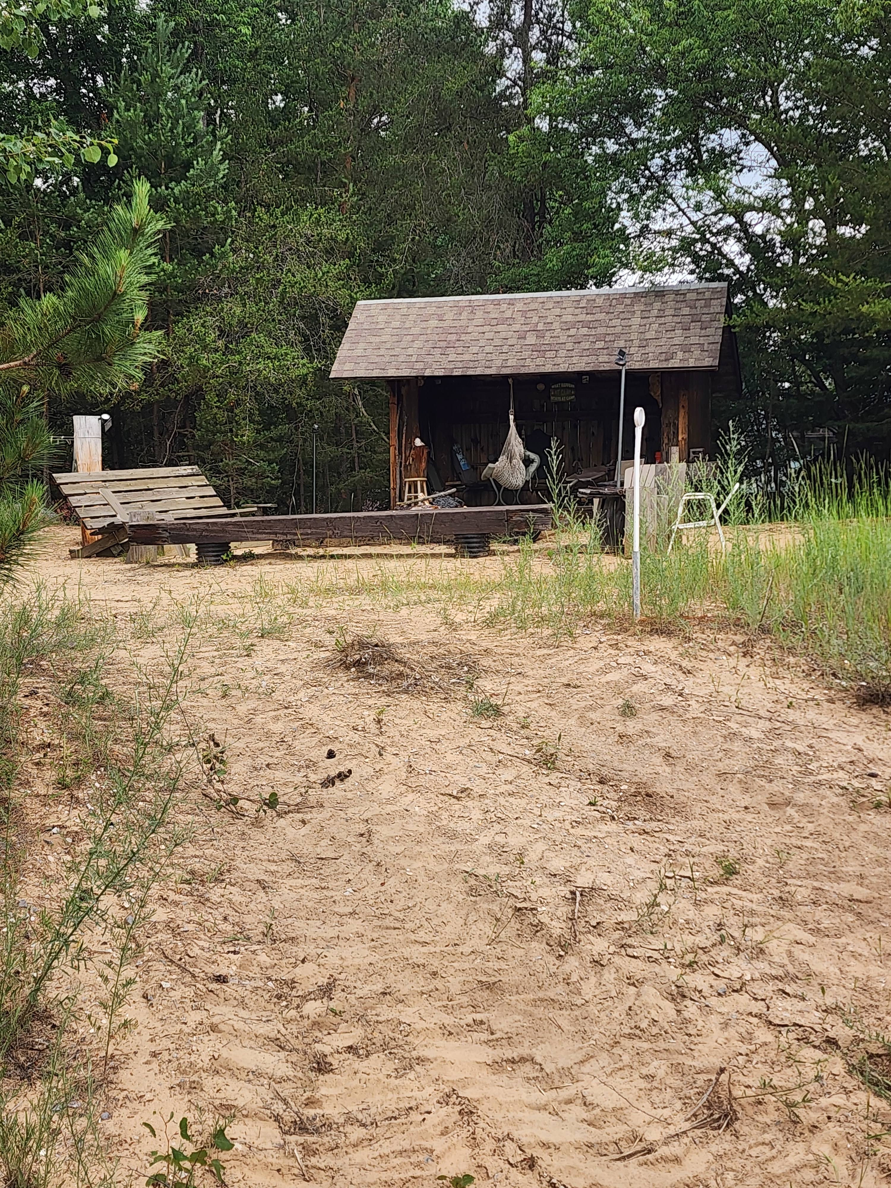Dunes Bonfire Pit and Pavilion (with stereo amd electricity)