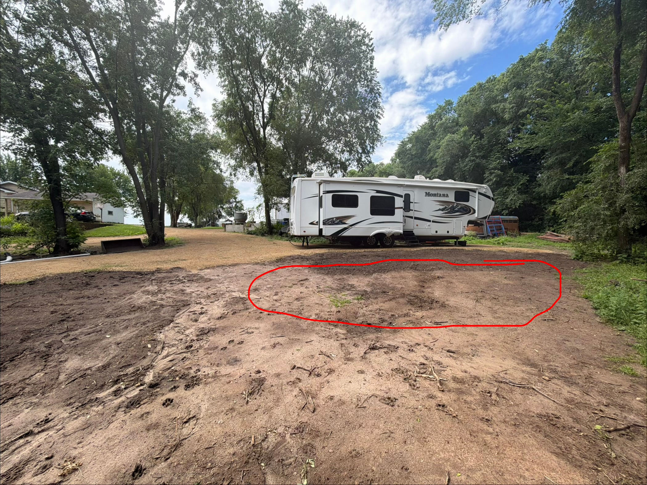 Turn around camp ground
