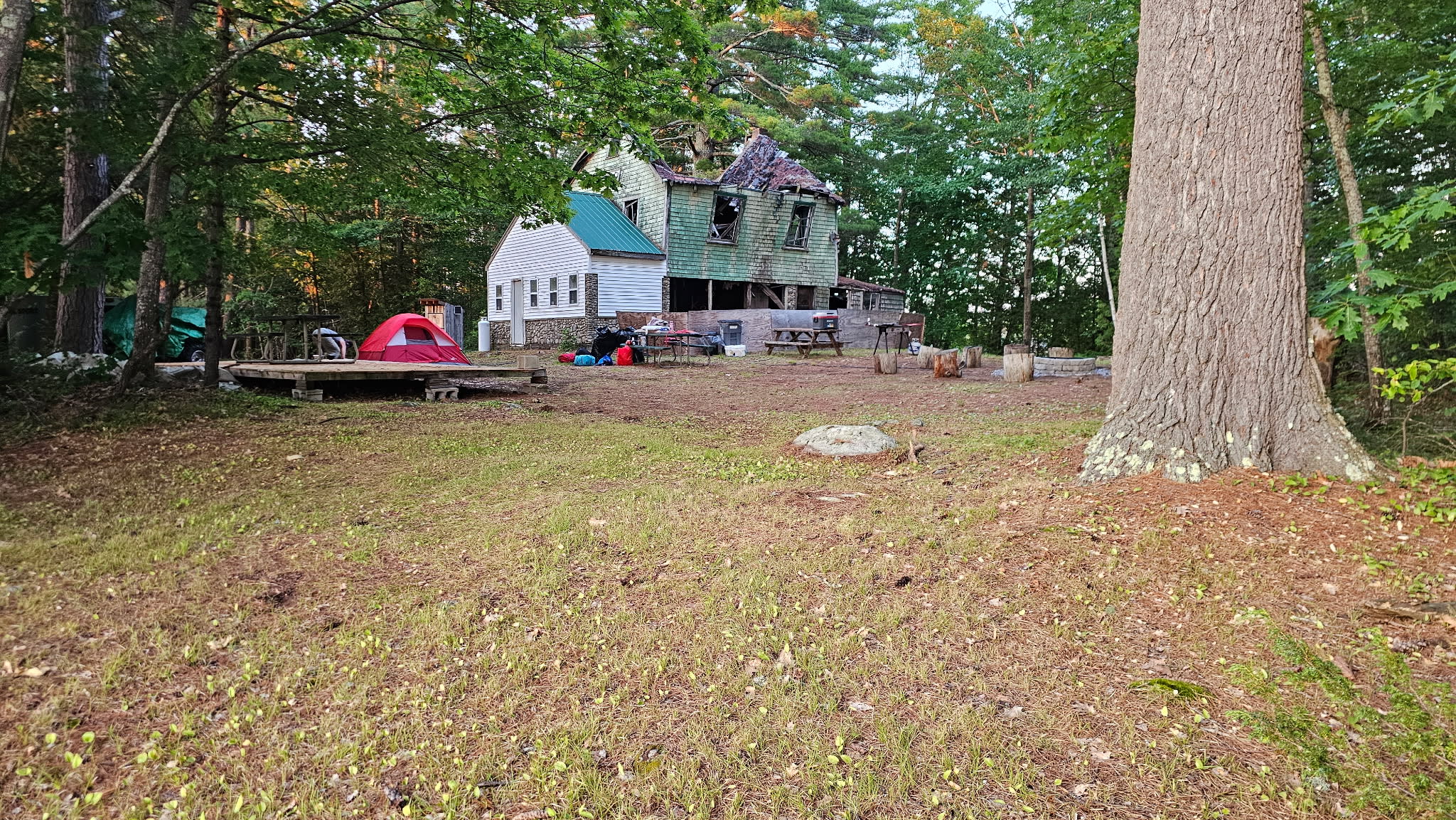 Tent area