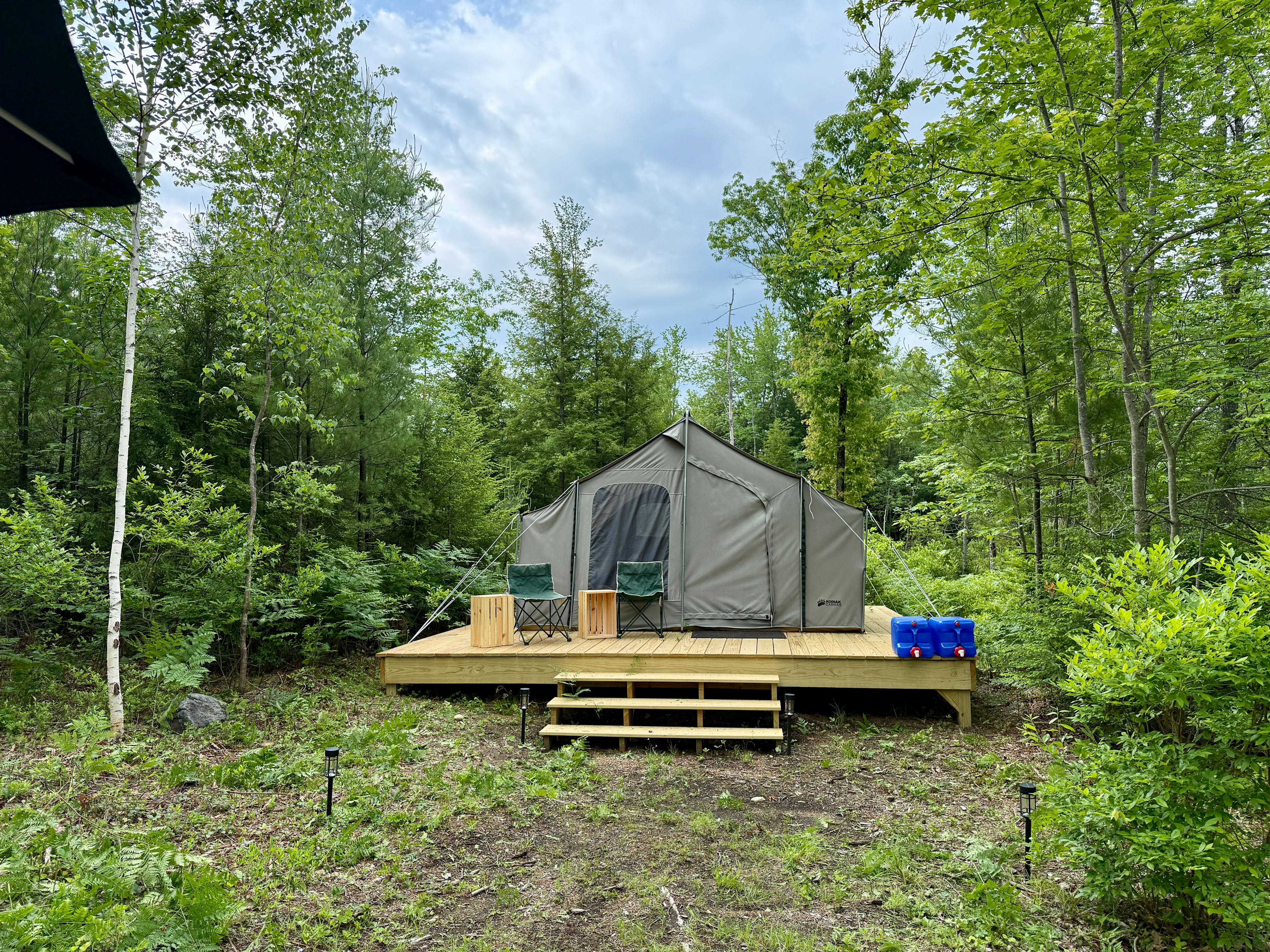 Quiet Glamping 20 mins to ocean